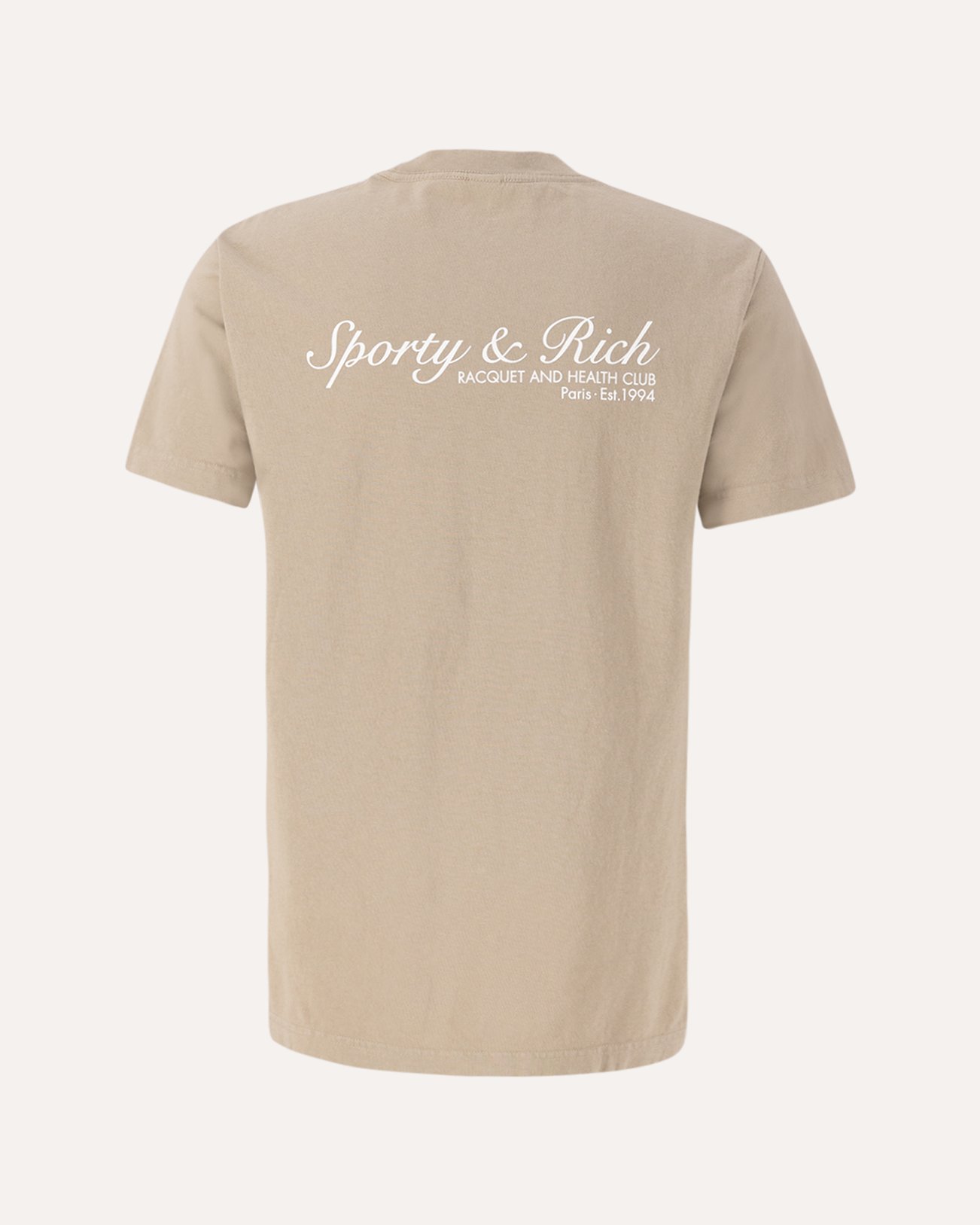 Sporty & Rich French Tee Shirt CREME 1