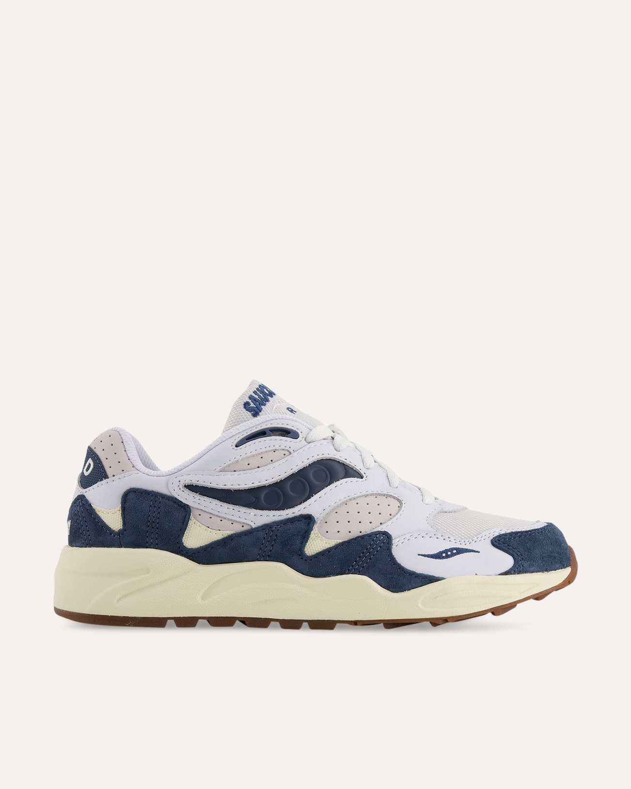 Saucony Grid Shadow 2 - White/Navy NAVY 1