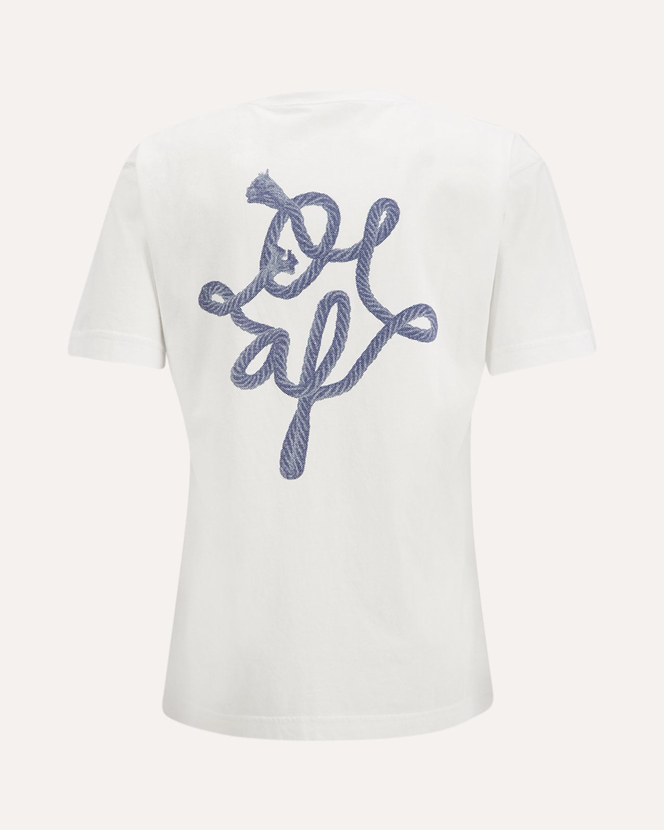 OLAF Lasso Monogram Tee WIT 1