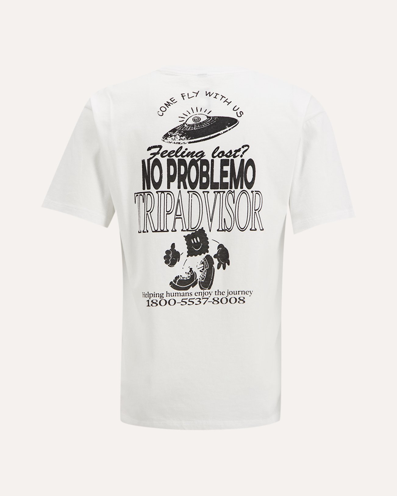 No Problemo Trip Advisor Ss Tee WIT 1