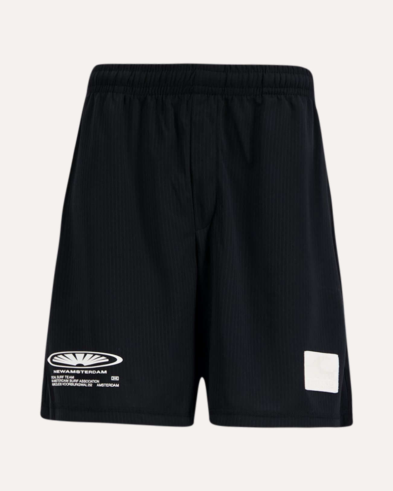 New Amsterdam Surf Association Competition Shorts ZWART 1