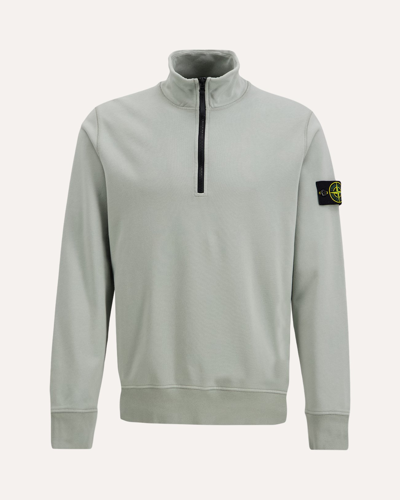 Stone Island S0051 Half Zip Sweater GROEN 1