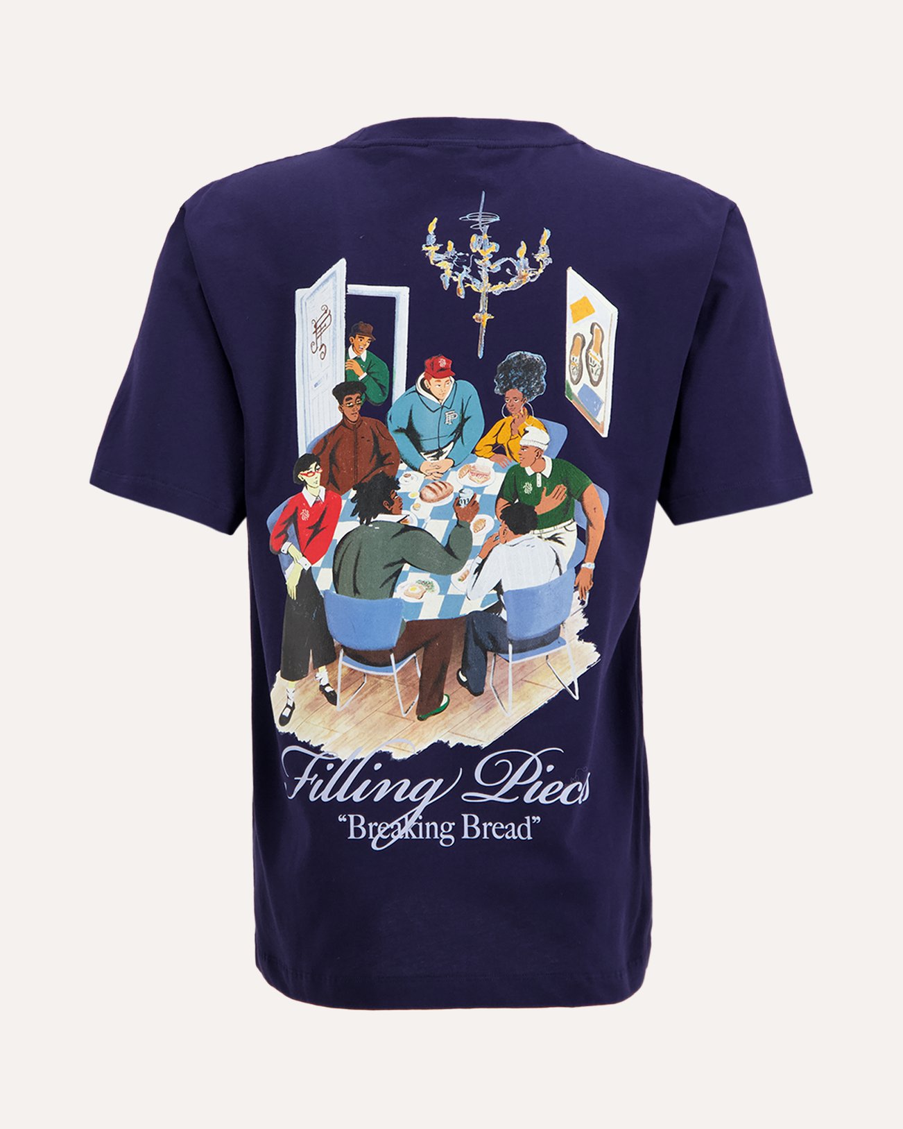 Filling Pieces T-Shirt Supper DONKERBLAUW 1