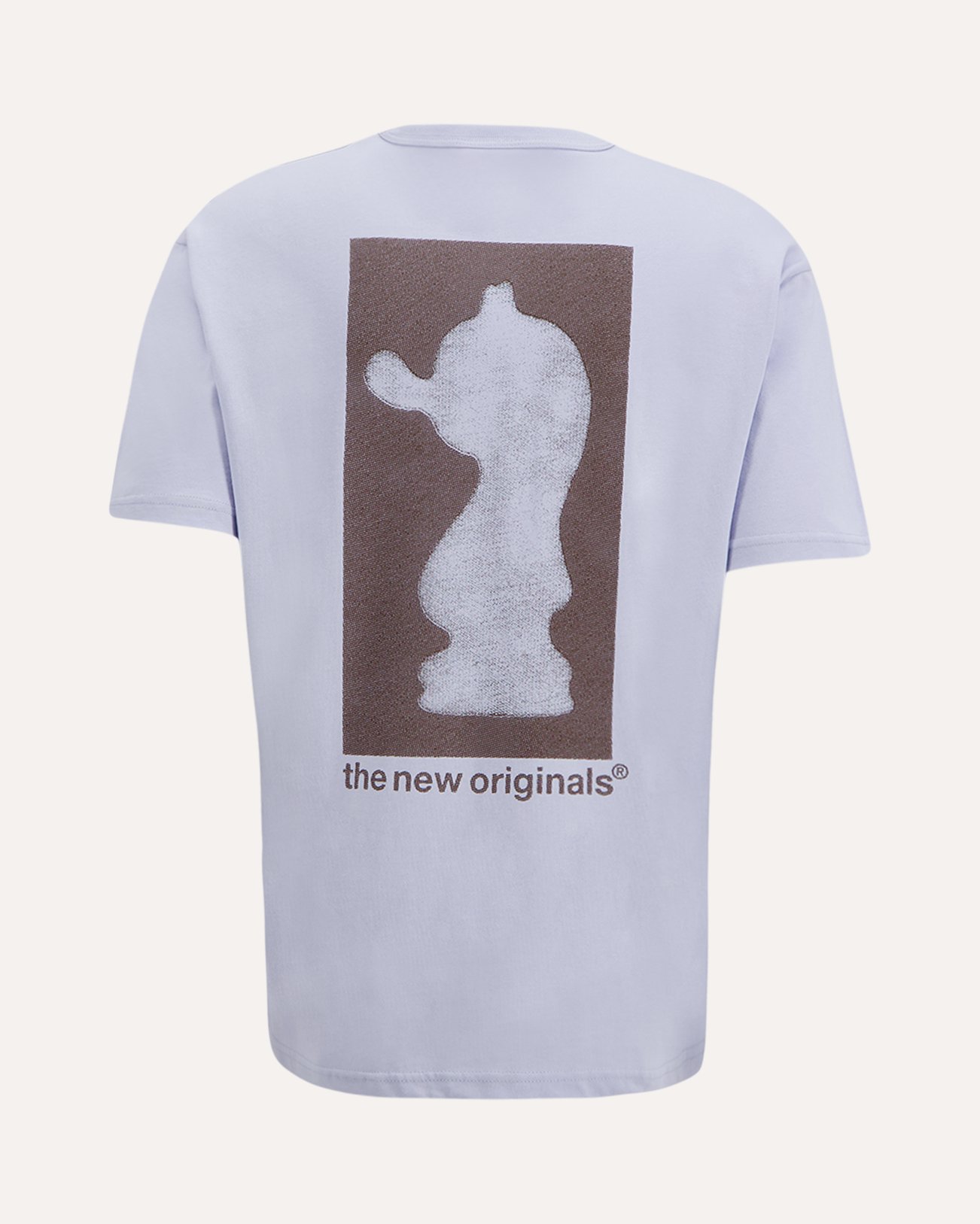 The New Originals Checkmate Tee LICHTBLAUW 1