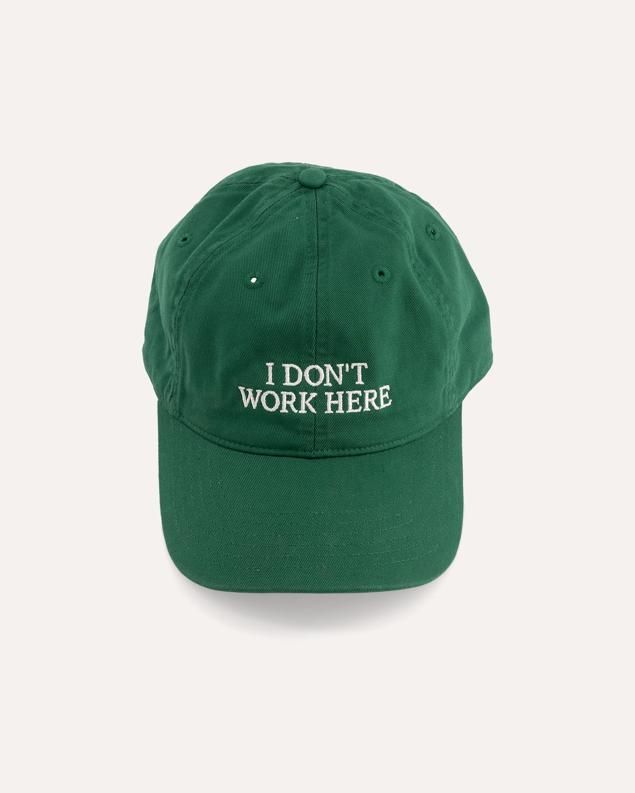 IDEA Sorry I Don't Work Here GREEN 1