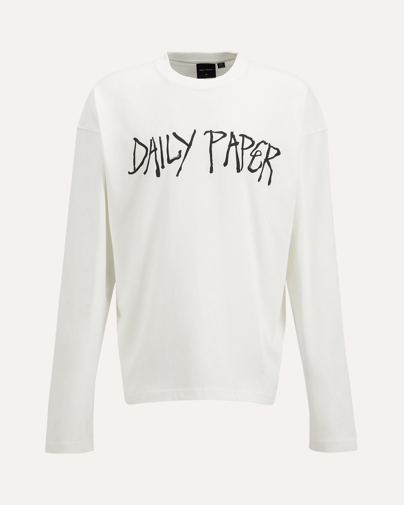 Daily Paper Scribble Ls T Shirt WIT 1