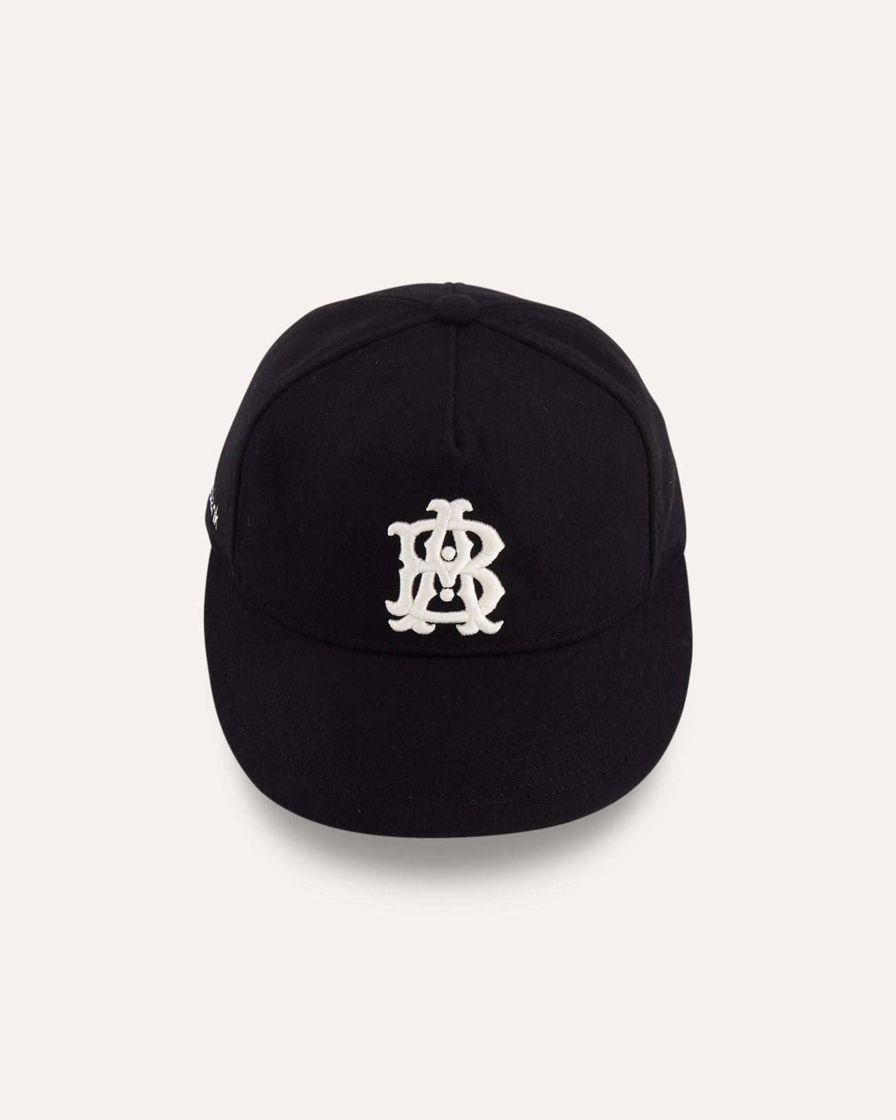 about:blank Monogram Cap ZWART 1