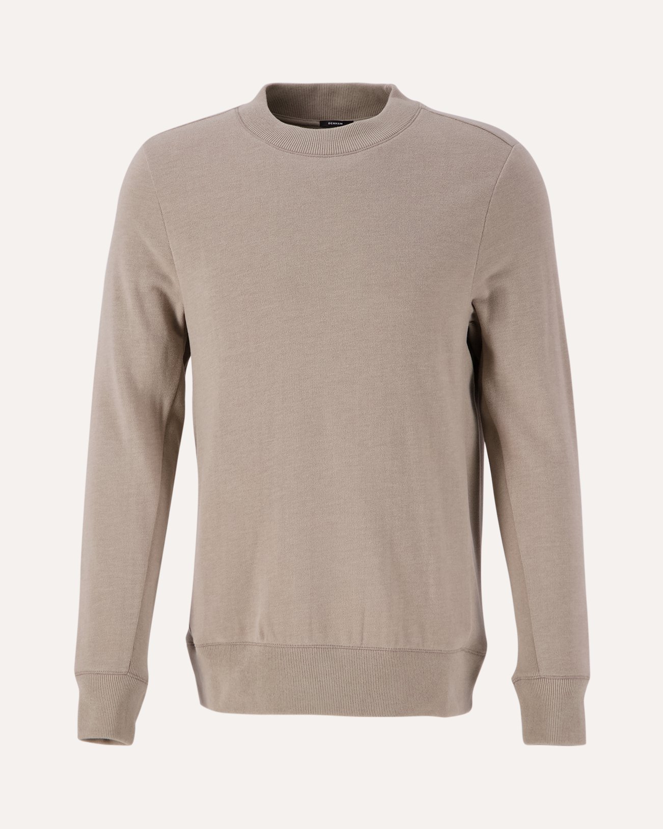 Denham Roger Crew Neck CMJ KHAKI 1