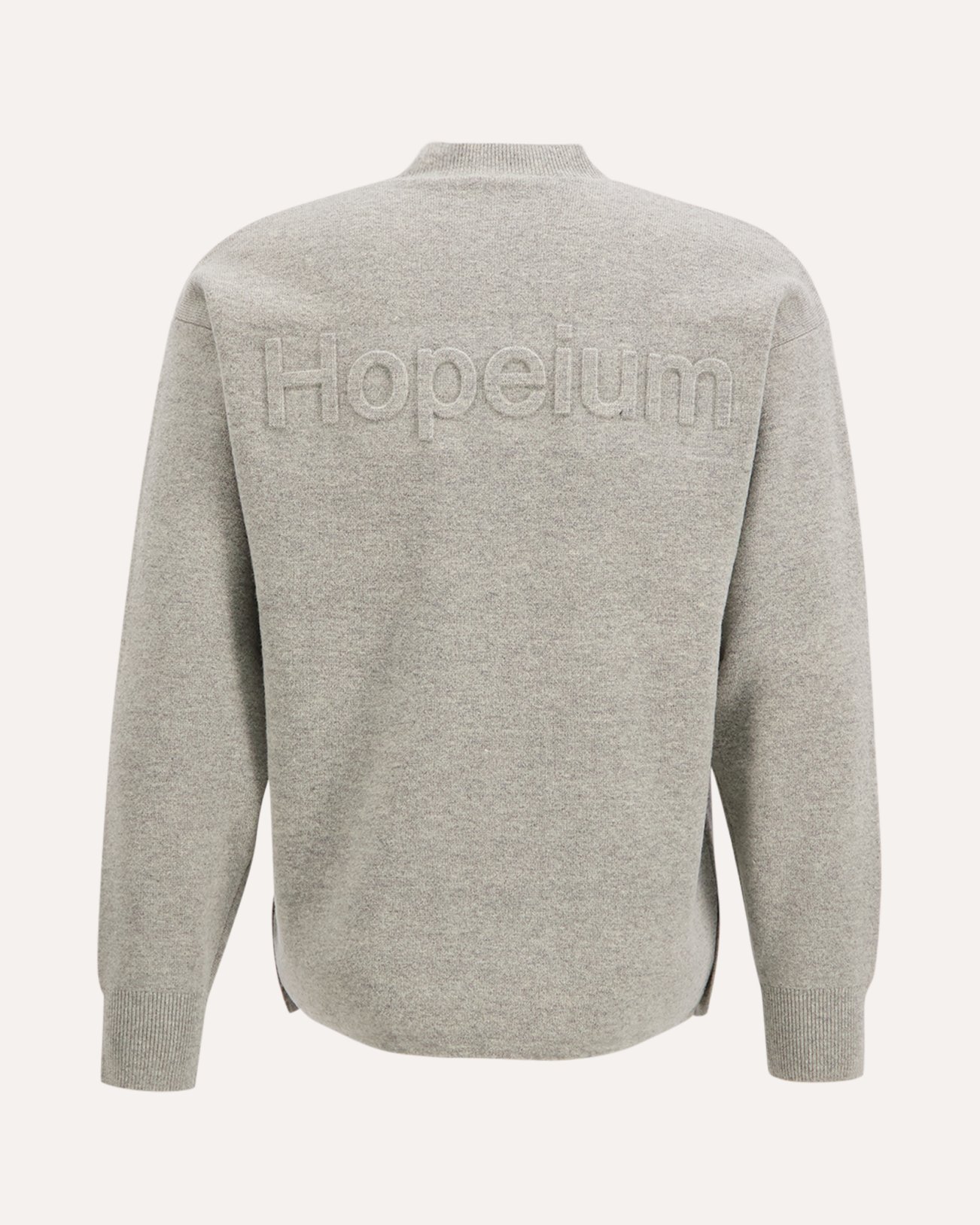 Hopeium Basic Crewneck GRIJS 1