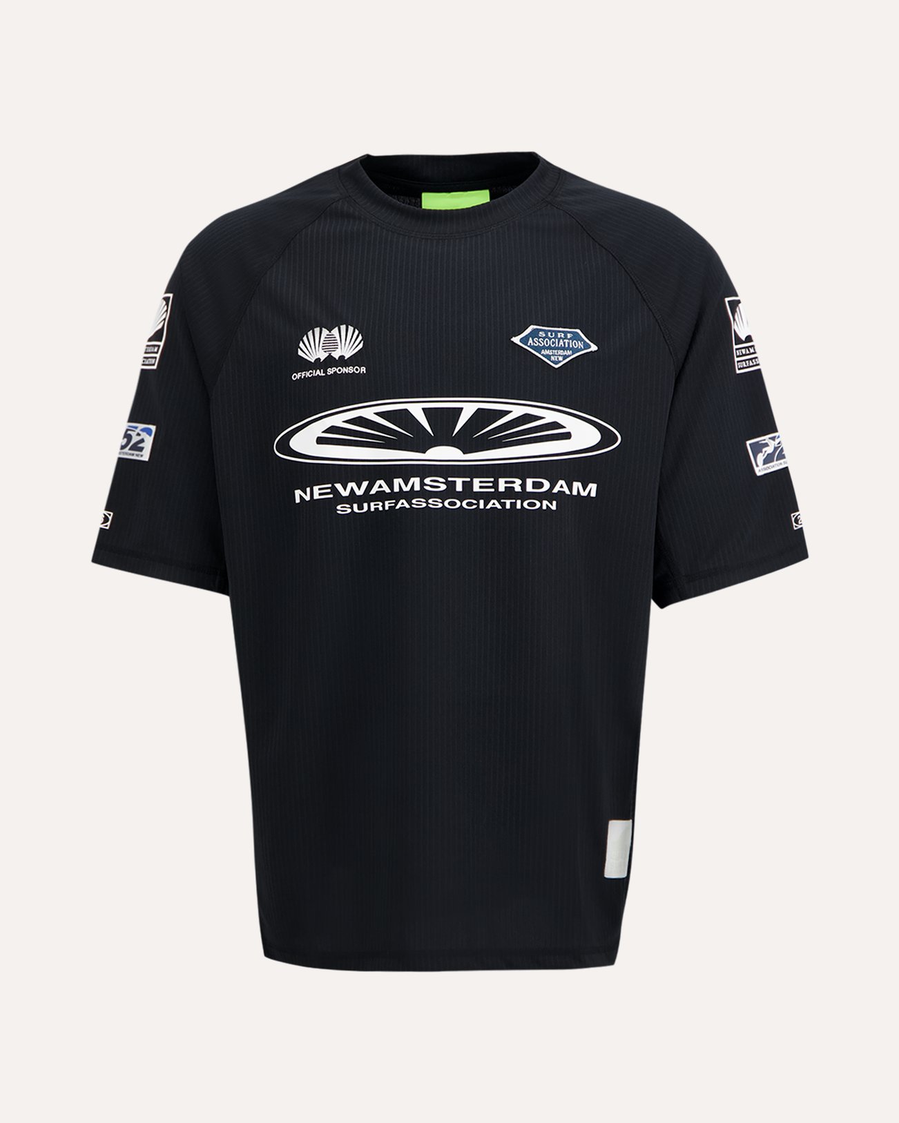New Amsterdam Surf Association Competition Jersey ZWART 1