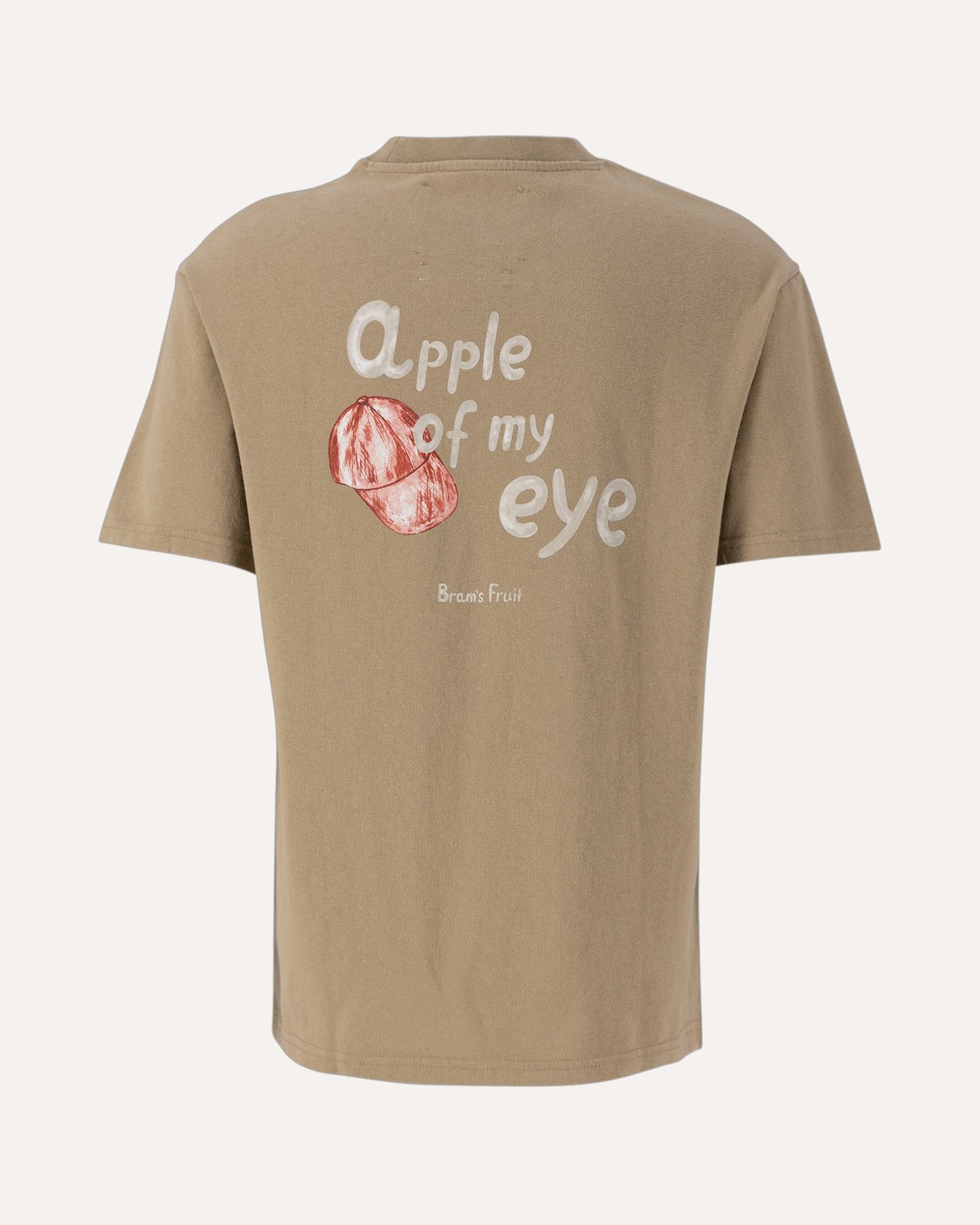 Brams Fruit Apple Of My Eye T-Shirt KHAKI 1