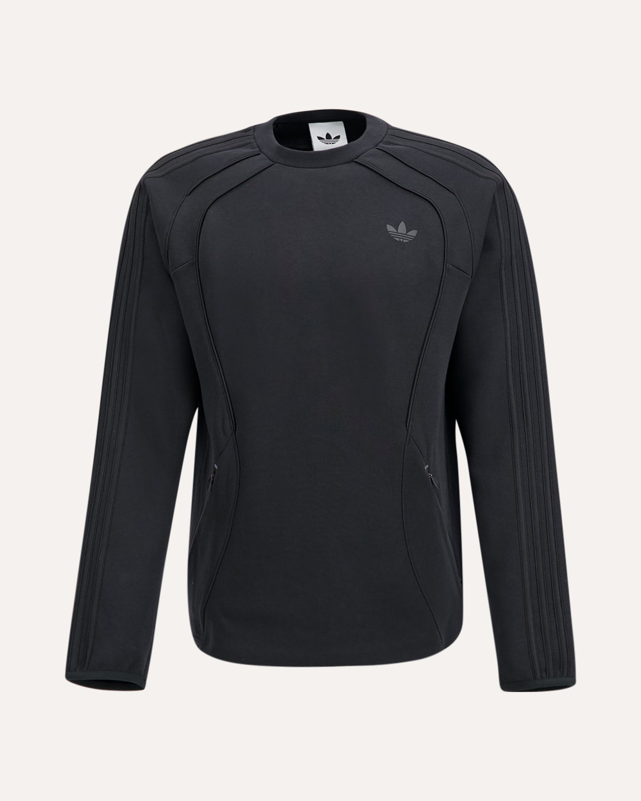 adidas Spacer Crew ZWART 1
