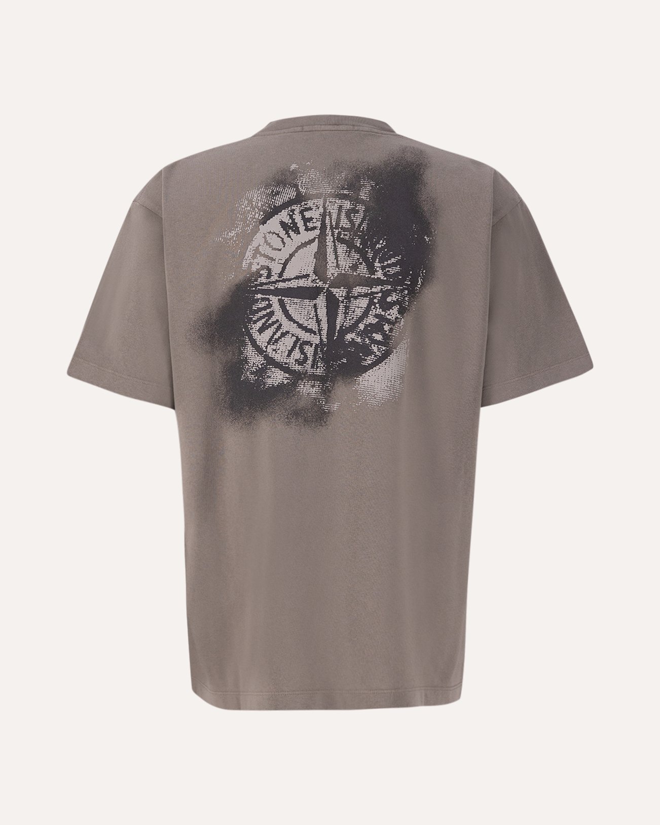 Stone Island 2RCE6 Cotton Jersey Backprint T-Shirt GRIJS 1