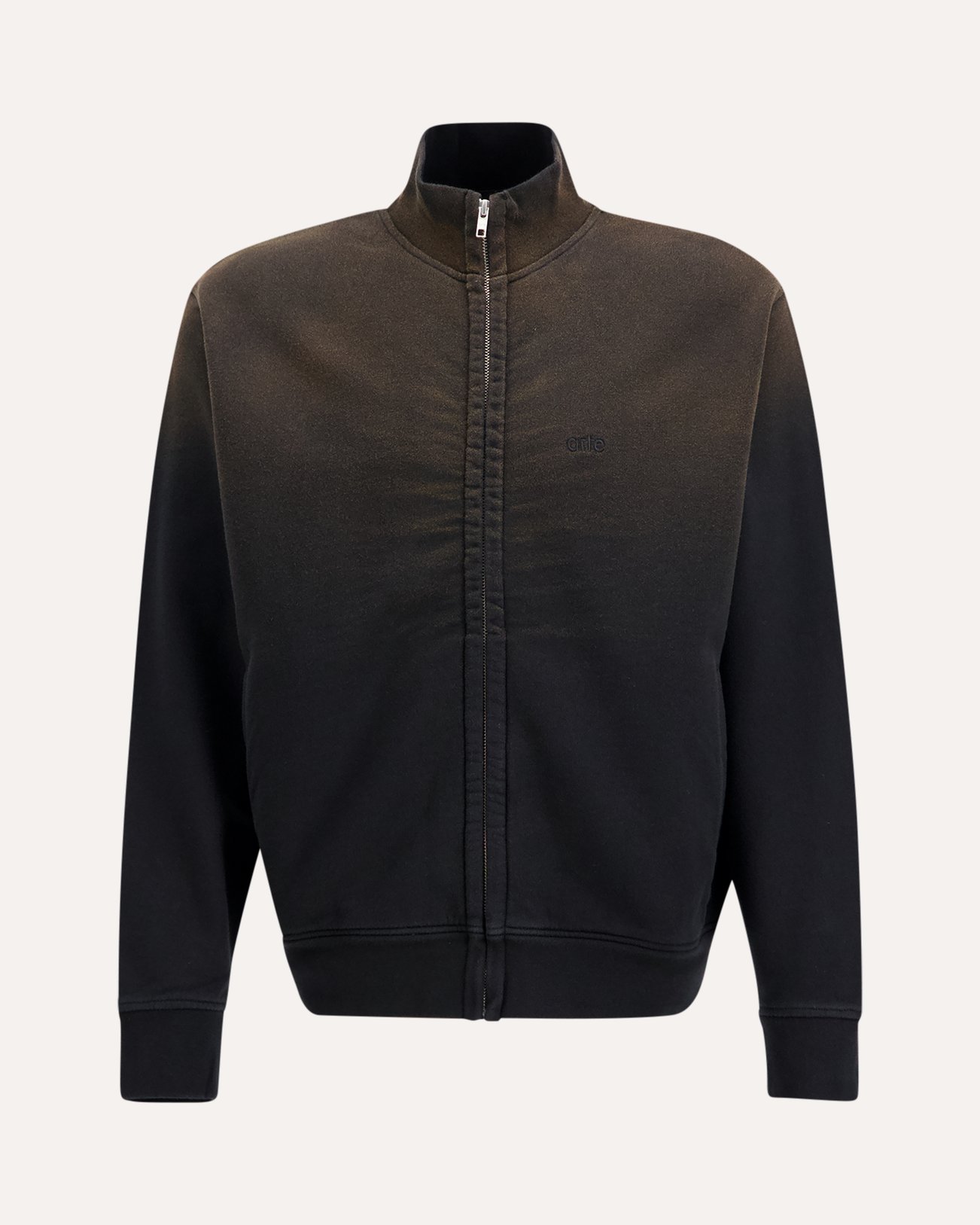 Arte Antwerp Sunfade Uniform Zip Sweatshirt ZWART 1