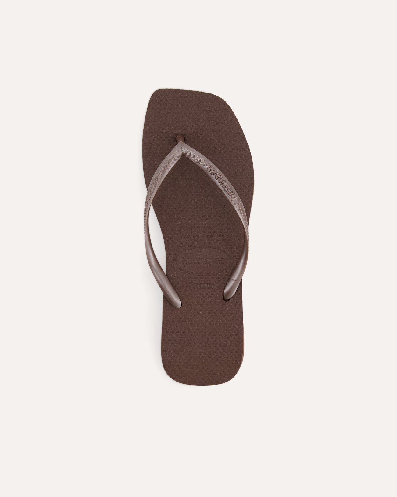 Havaianas Hav. Slim Square DONKERBRUIN 1
