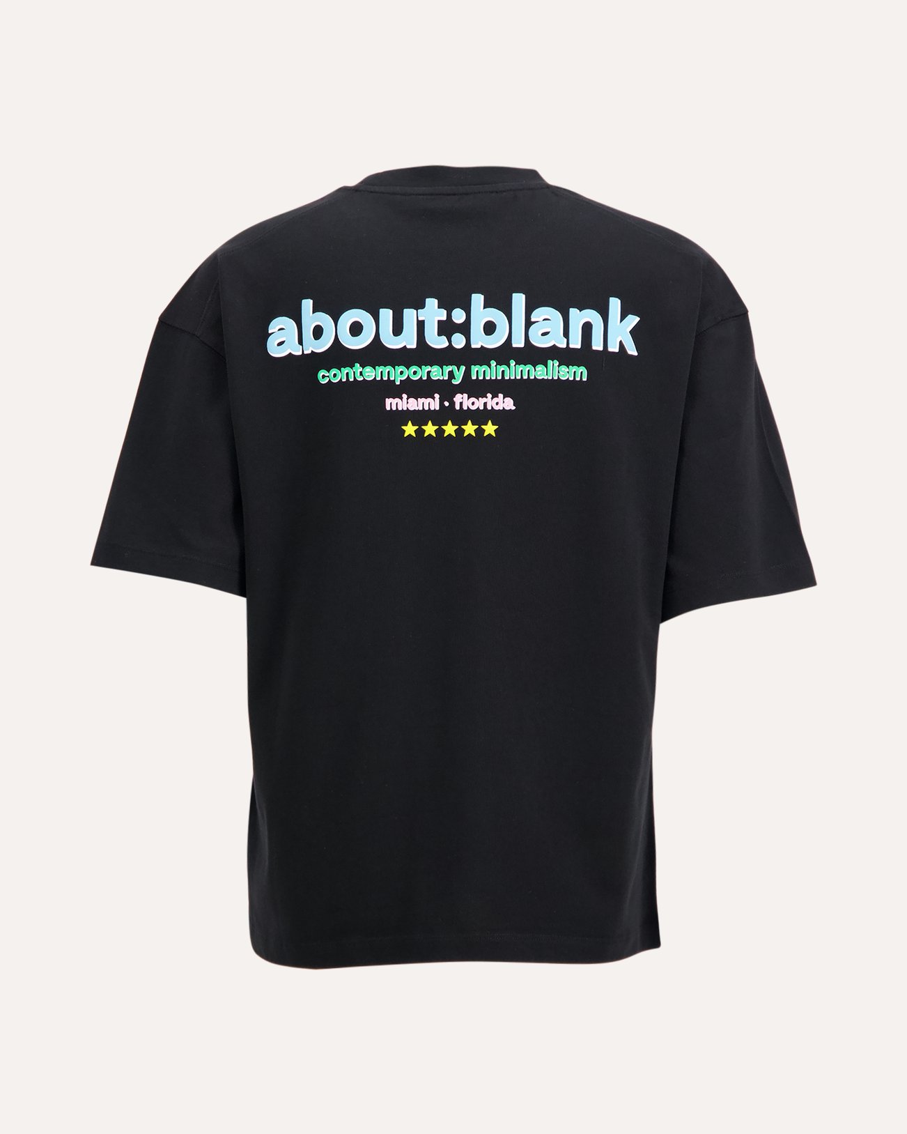 about:blank Vercetti T Shirt ZWART 1