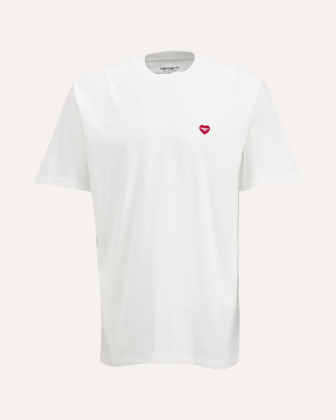 Carhartt S/S Small Heart T Shirt WIT 1