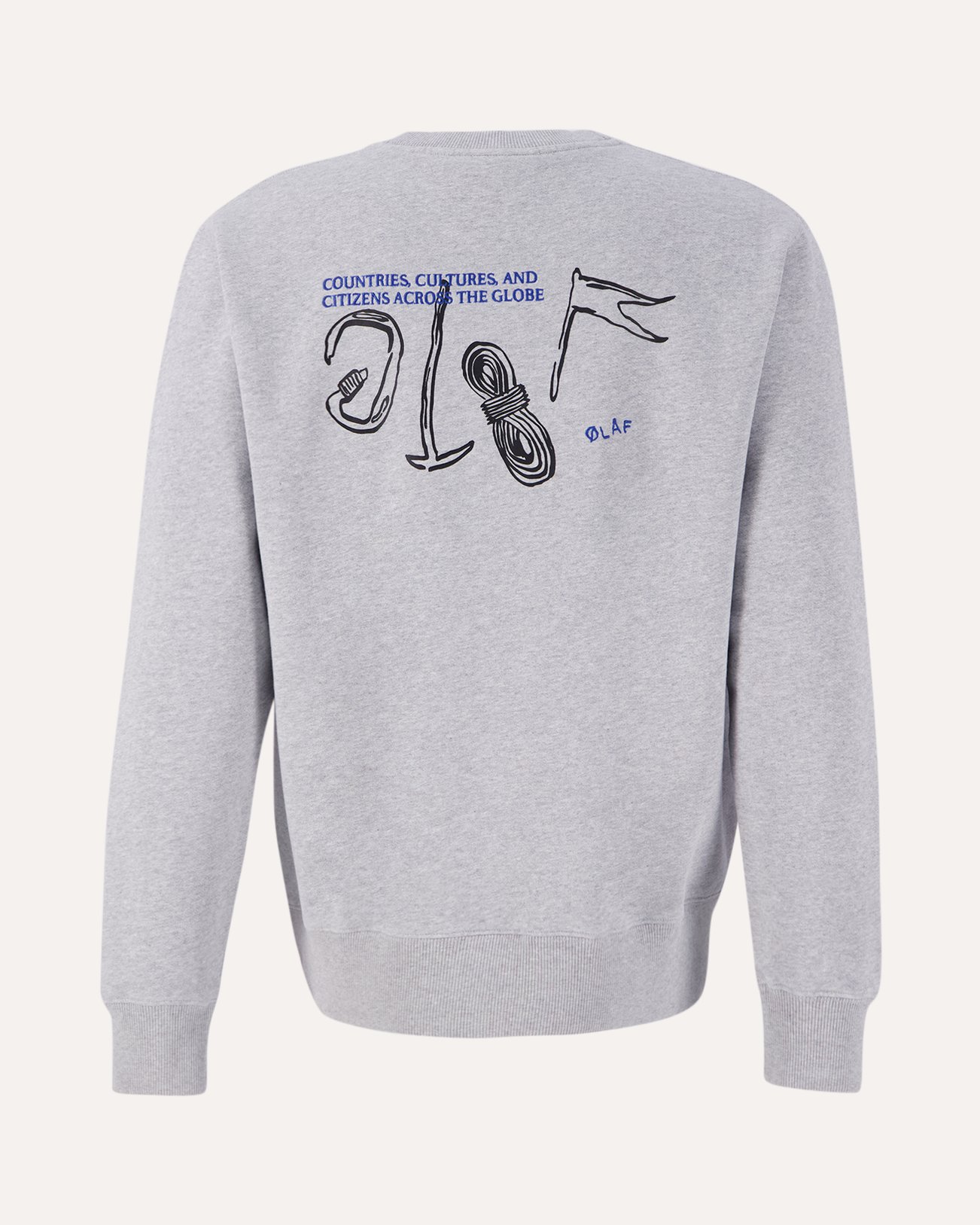 OLAF Gadget Crewneck GRIJS 1