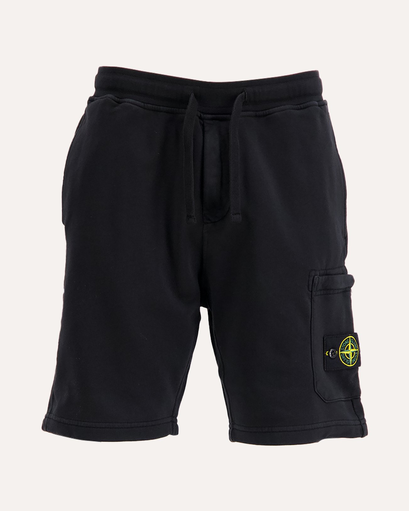 Stone Island S0051 Sweat Short ZWART 1