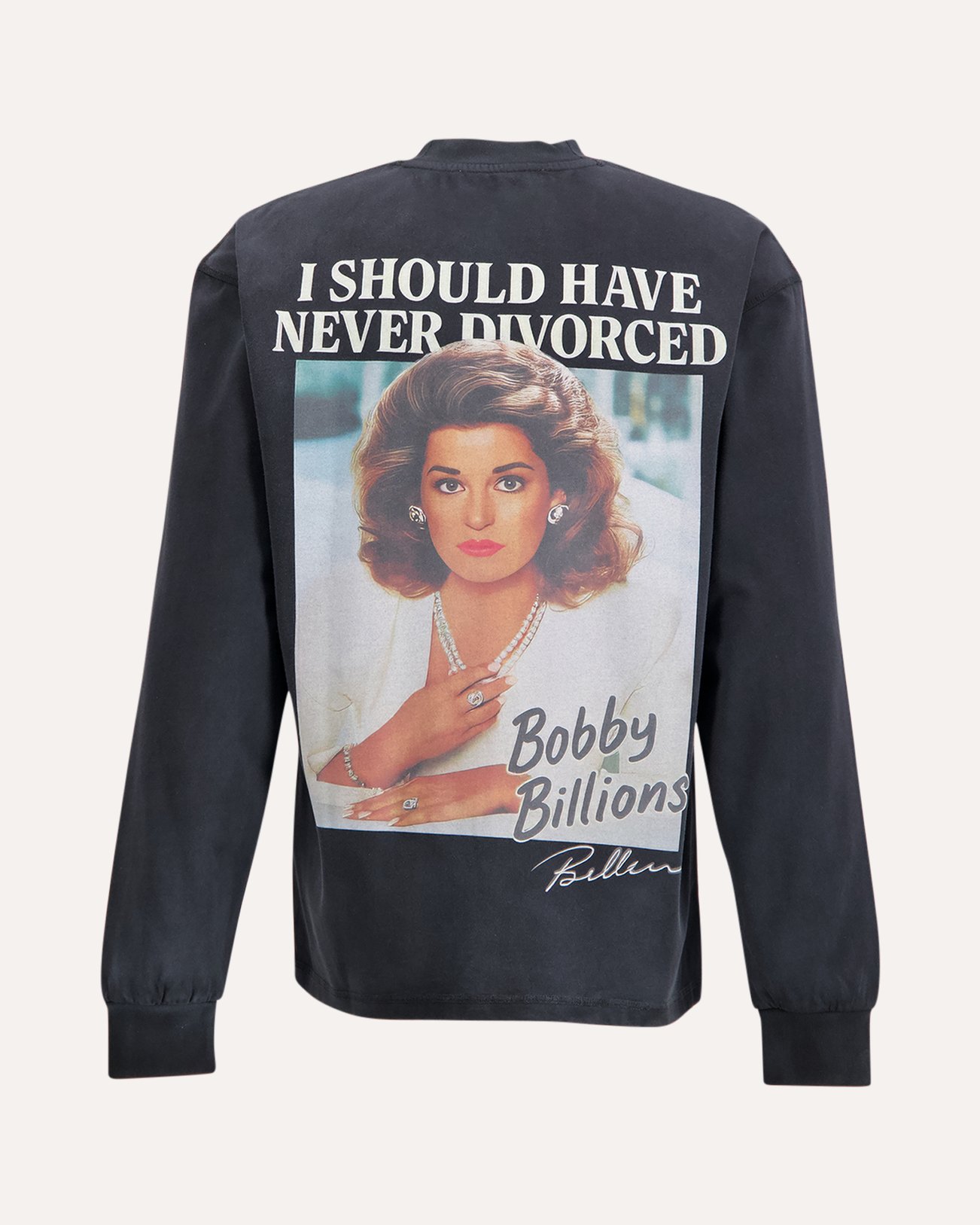 Hopeium Divorce L/S ZWART 1