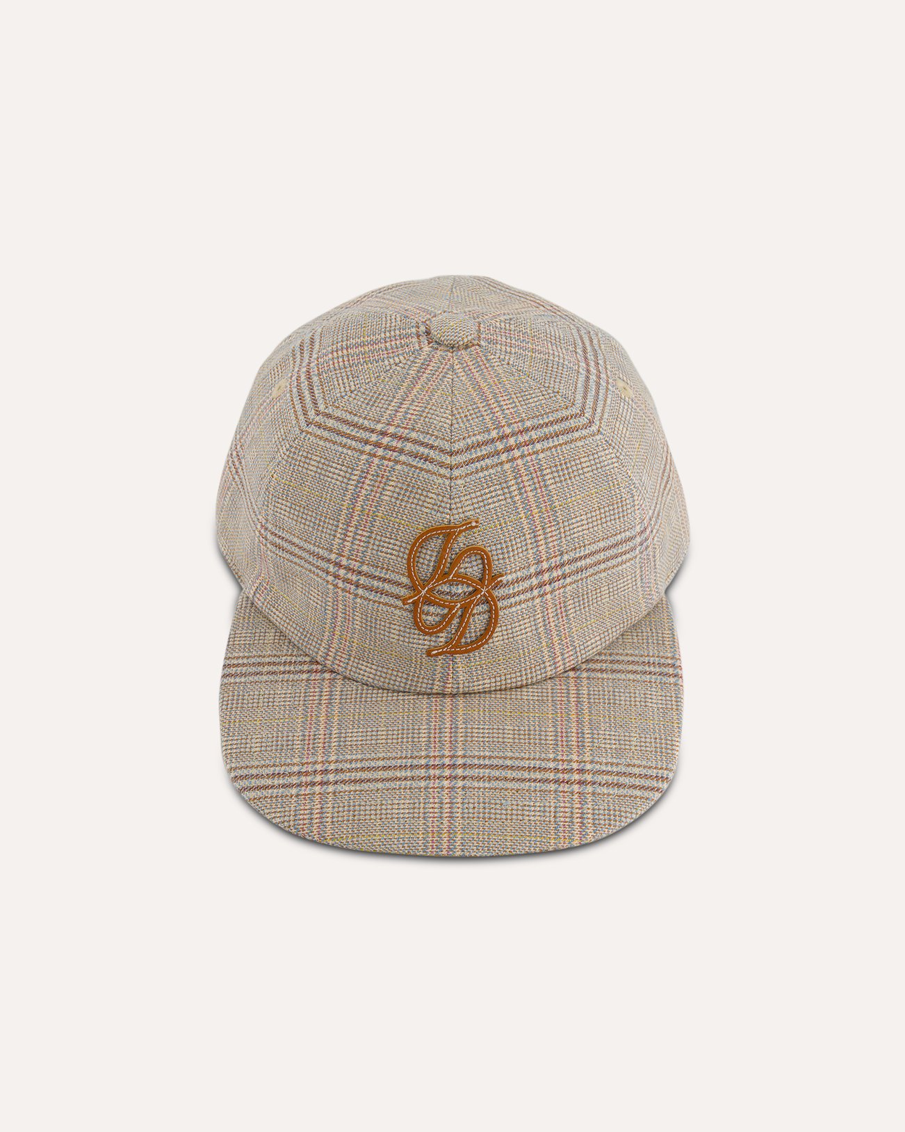 Drole de Monsieur Casquette Carreaux D Miroir BEIGE 1