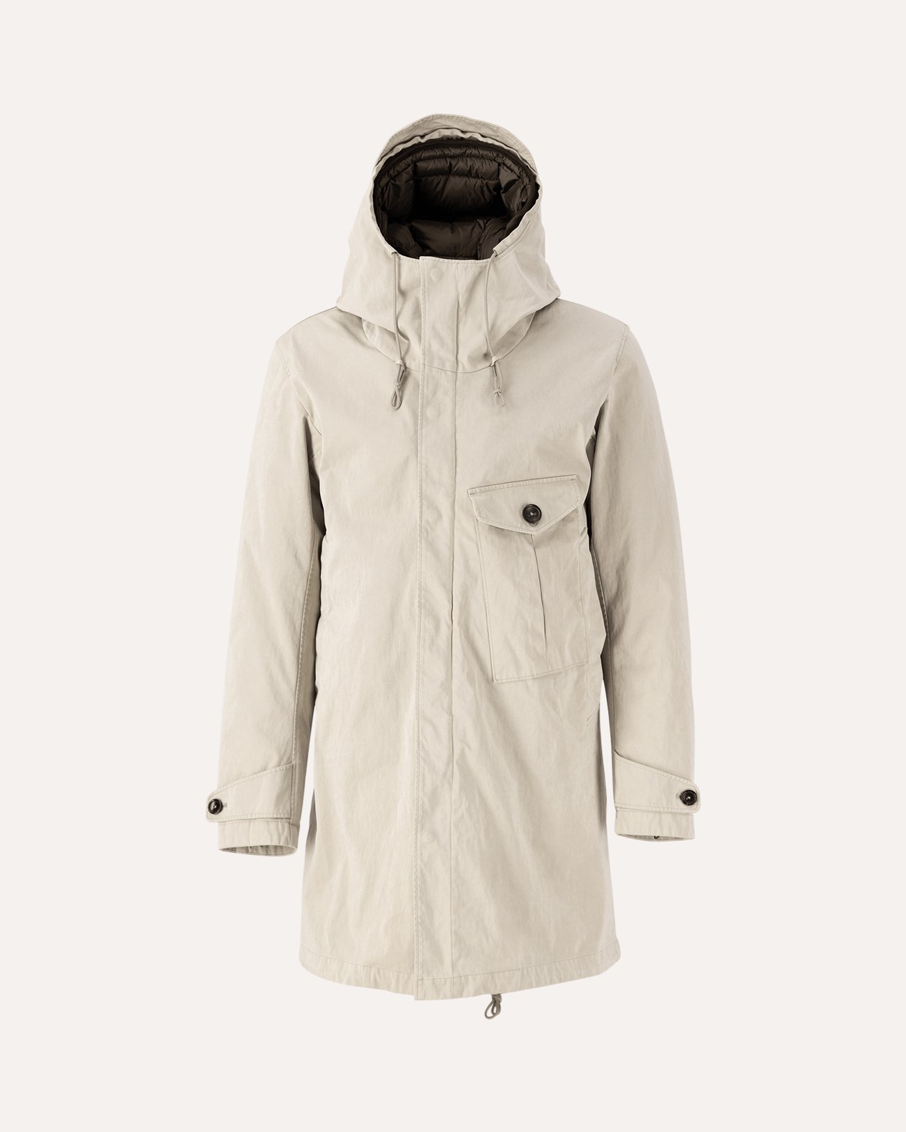 Ten C Cyclone Parka TAUPE 0