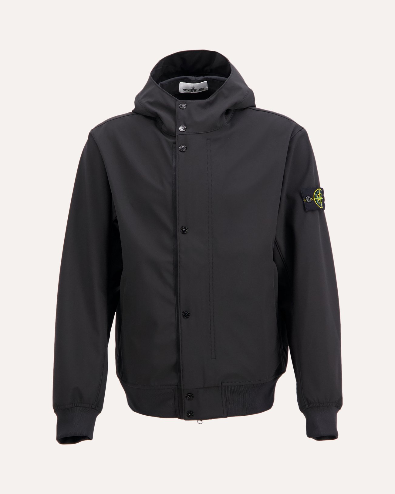 Stone Island S0A22 Light Soft Shell Jas ZWART 1