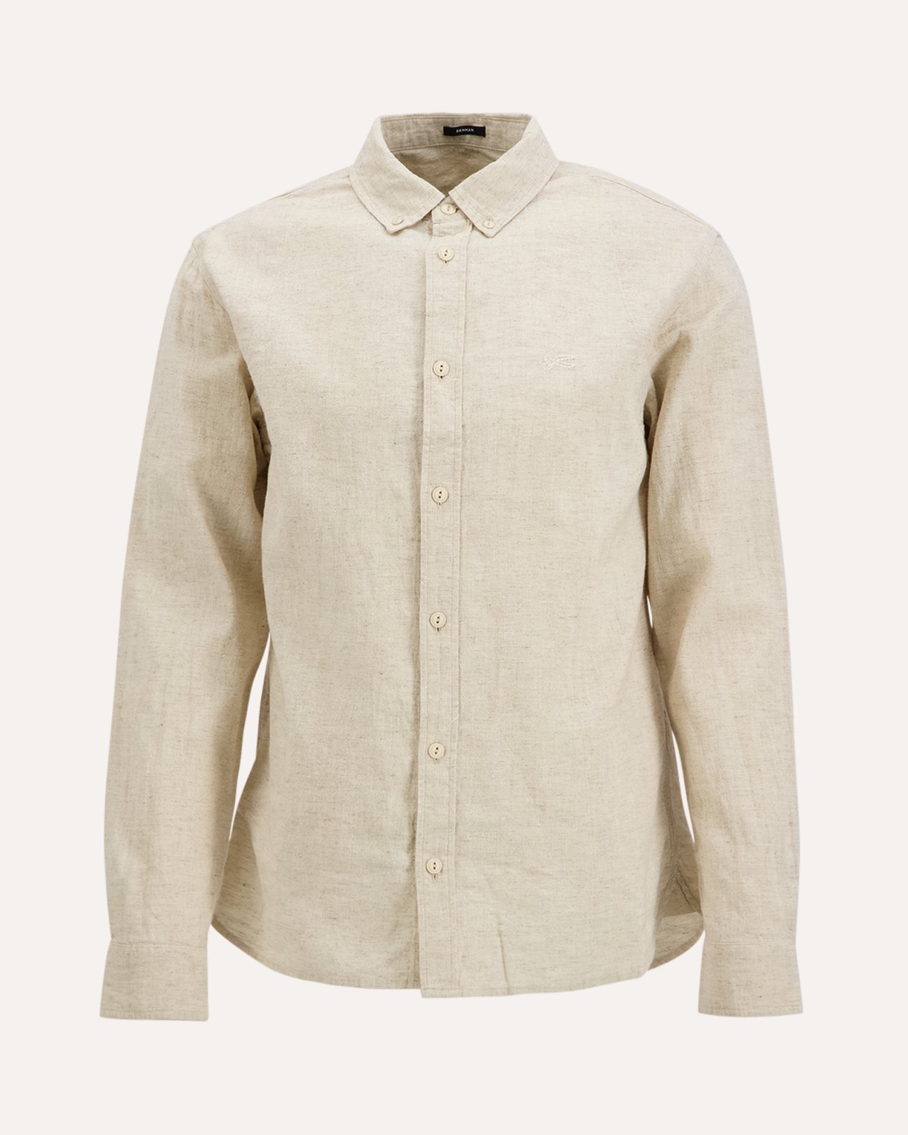 Denham Scissor Button Down Shirt Lc BEIGE 1