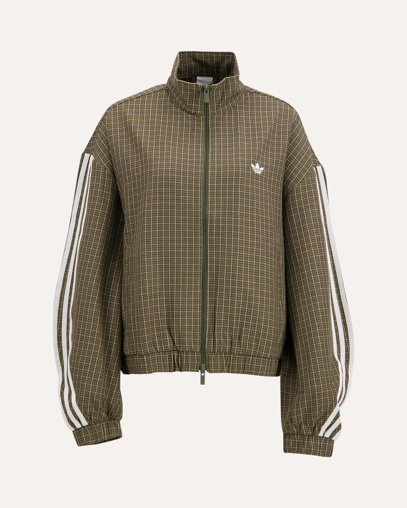 adidas Badigirl Checks Track Top BRUIN 1