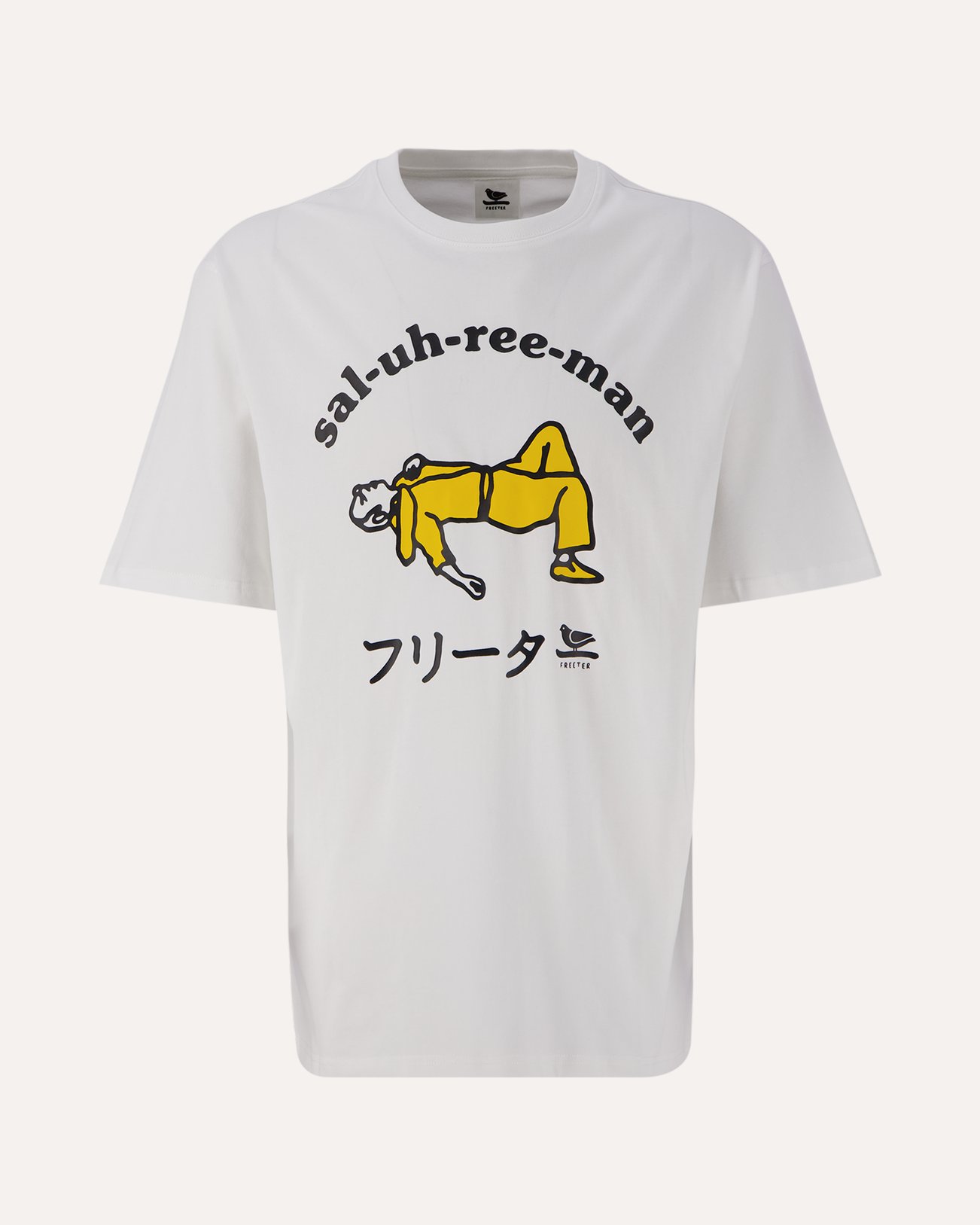 Freeter Saluhreeman T-Shirt WIT 1