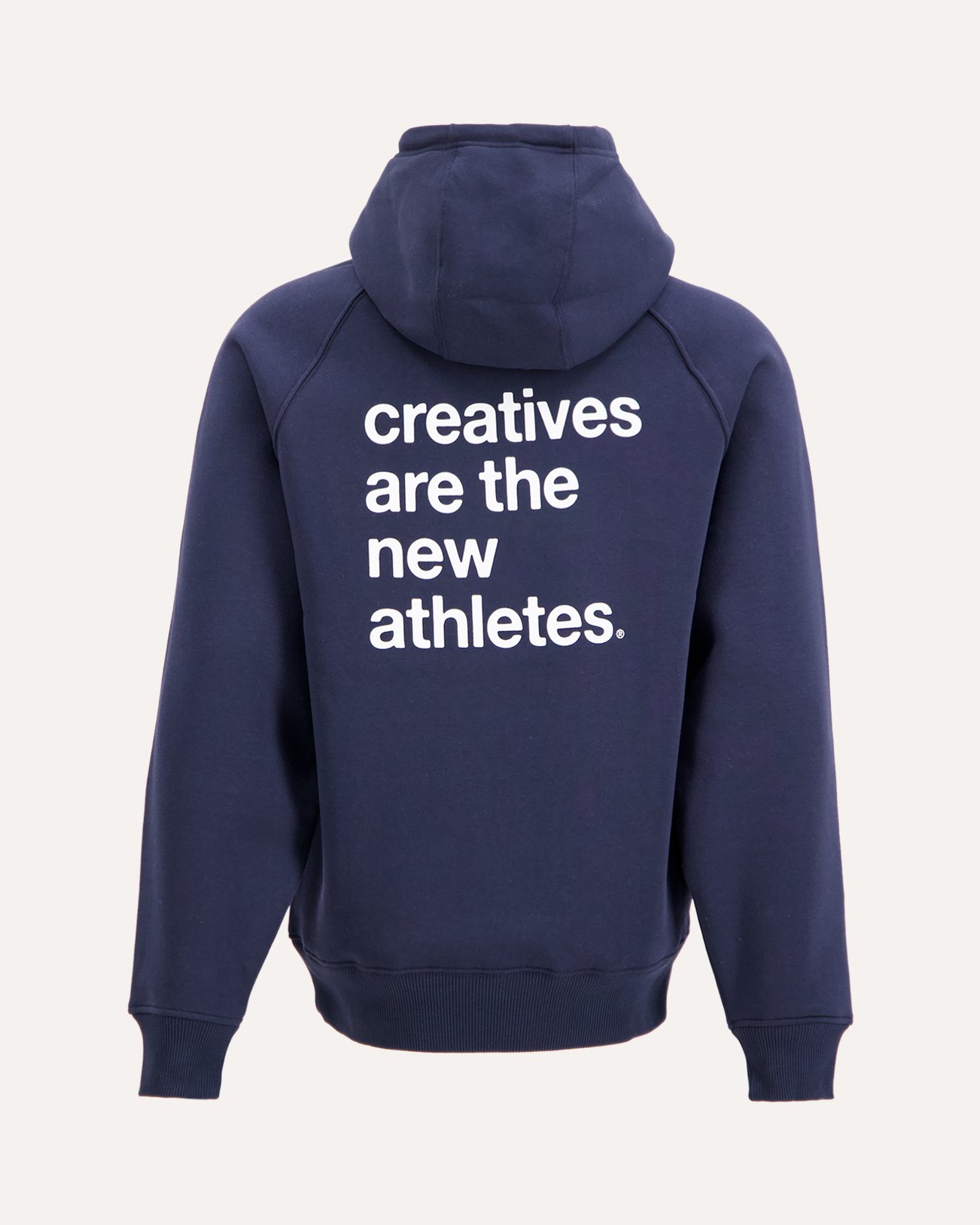 The New Originals Creatives Are The New Athletes Hoodie BLAUW 1