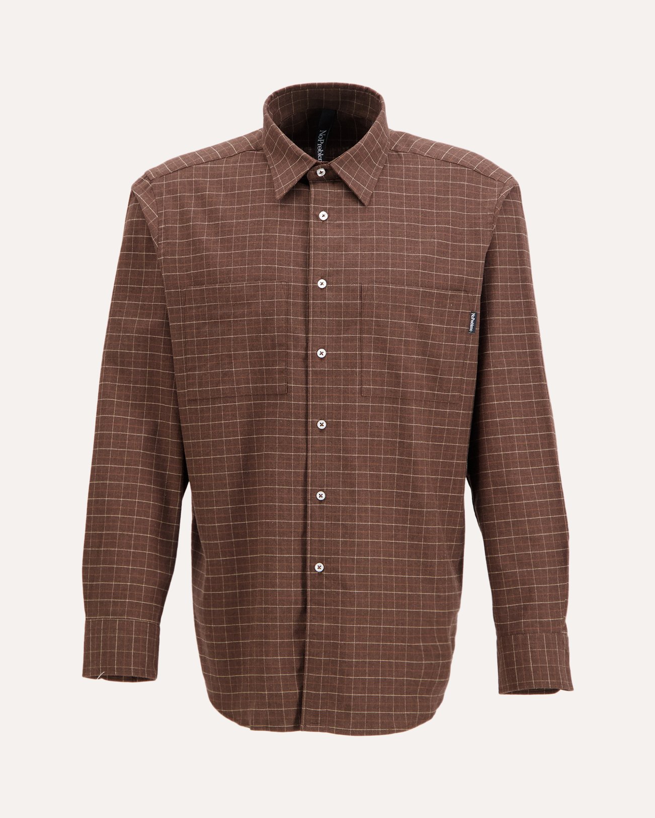 No Problemo Flag Pocket Ls Shirt BRUIN 1