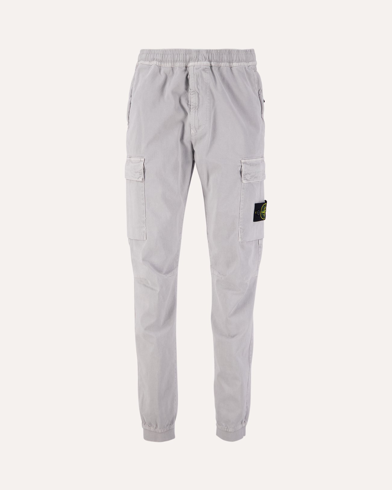 Stone Island 313L1 Cotton Twill Garment Dyed 'Old'Effect Cargo Pants GRIJS 1