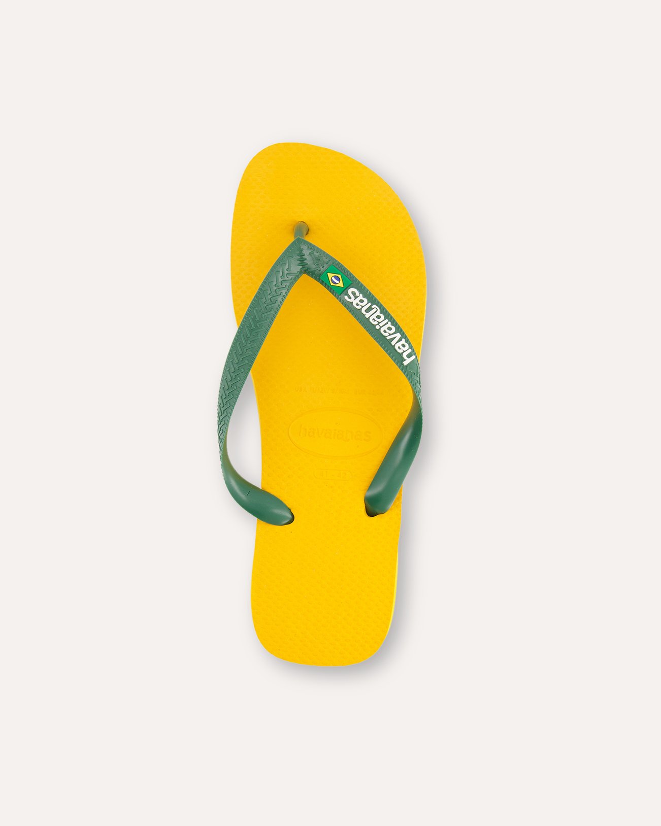 Havaianas Brasil Logo GEEL 1