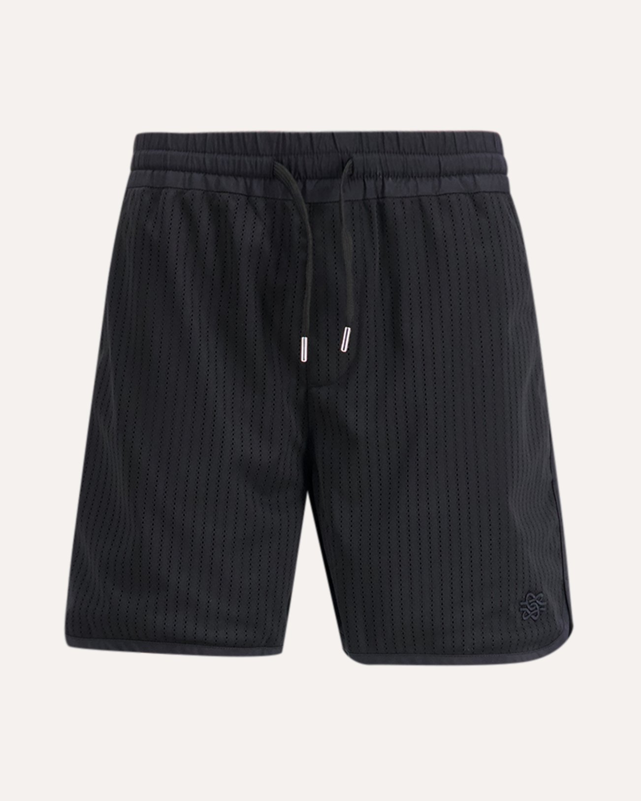 Filling Pieces Resort Shorts Mesh ZWART 1