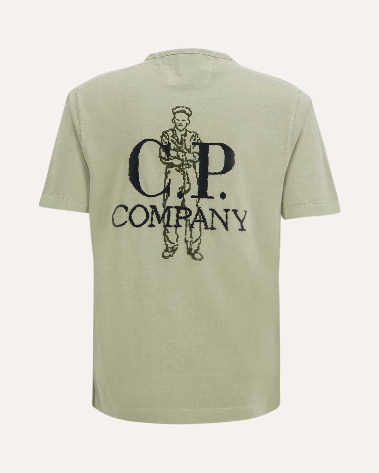 C.P. Company Print T-Shirt GROEN 1