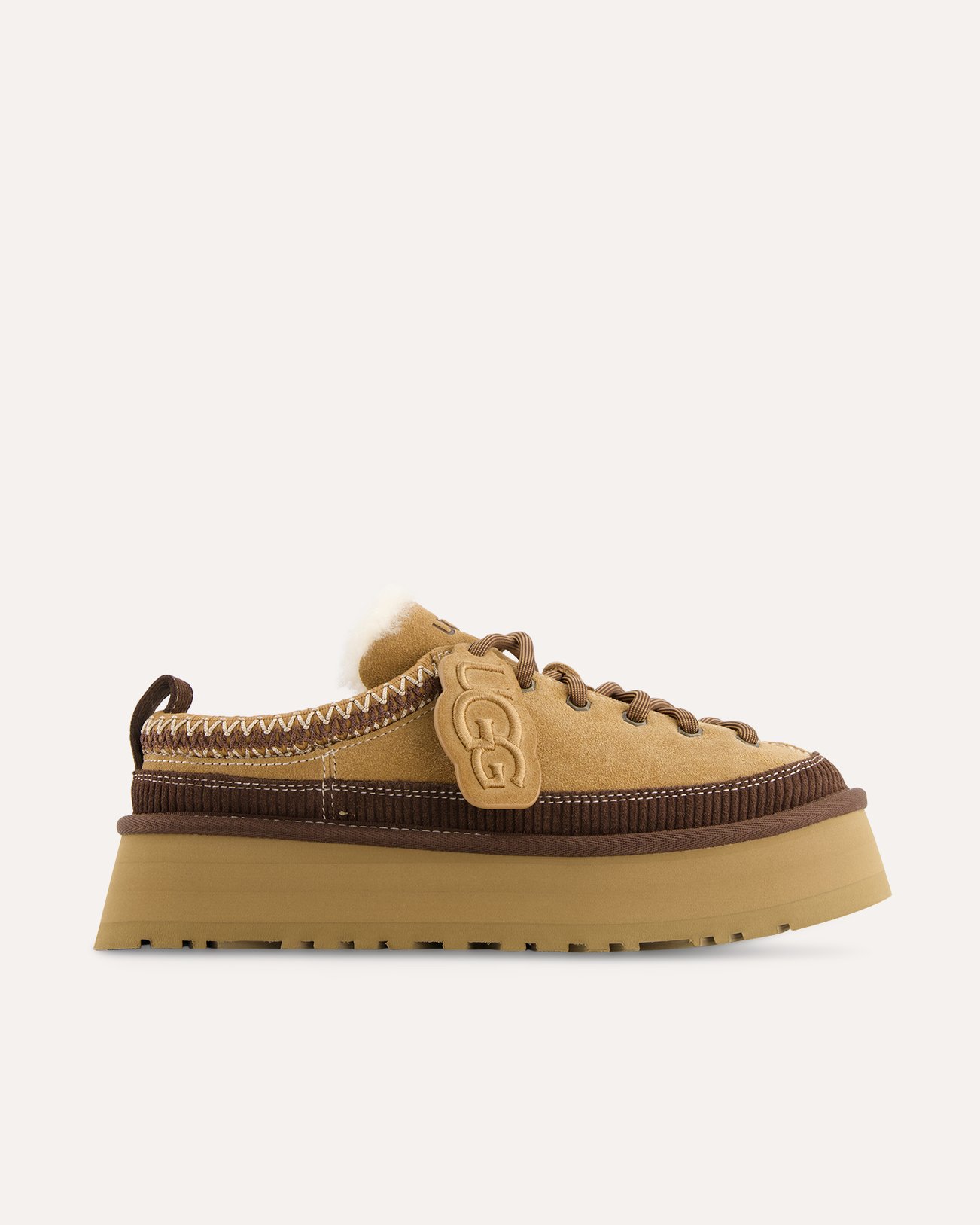 UGG W Heritage Lace Up Slipper BRUIN 1