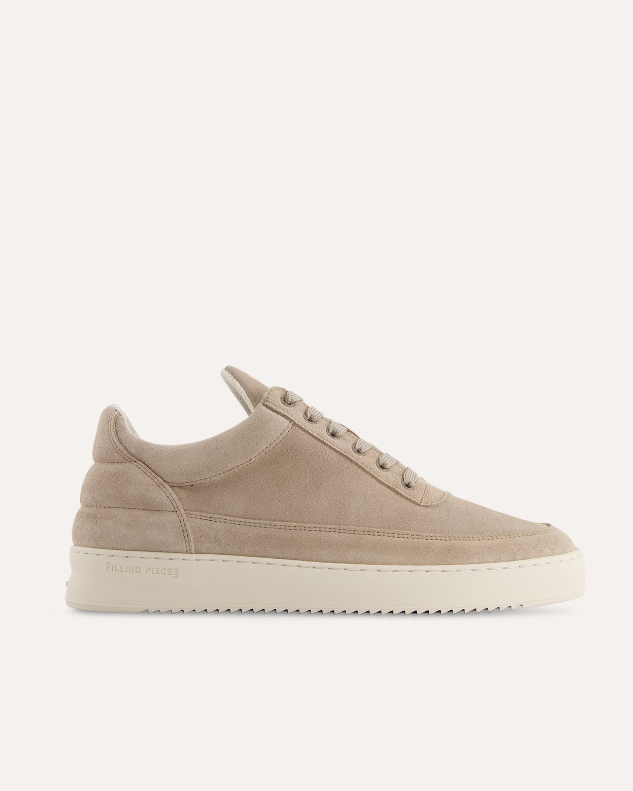 Filling Pieces Low Top Suede BEIGE 1