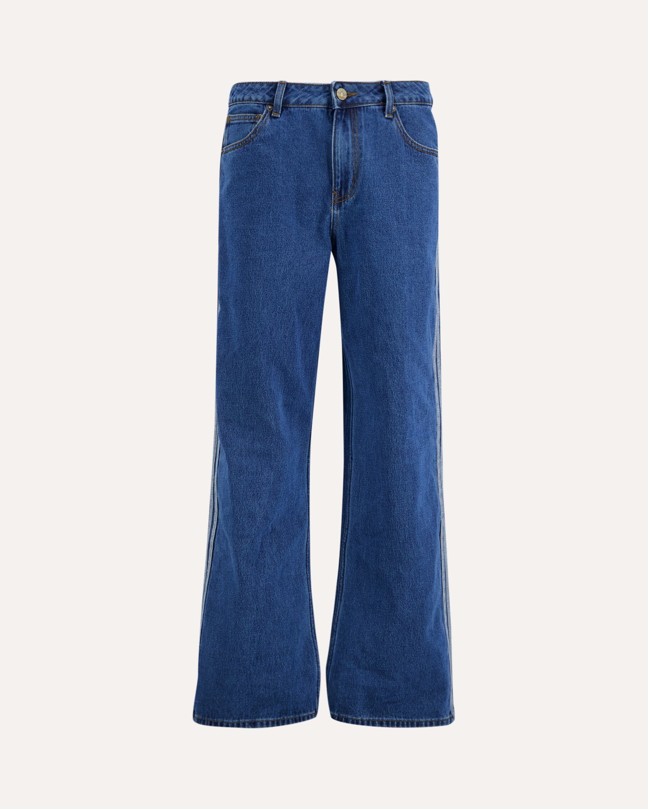 adidas Firebird TP Denim BLAUW 1