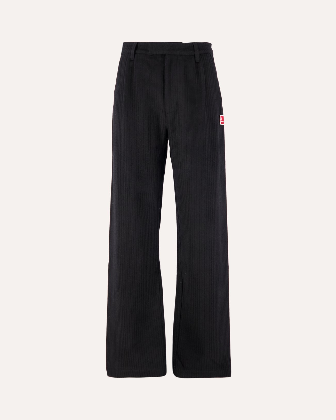 The New Originals Seamless Wide Fit Trousers ZWART 1