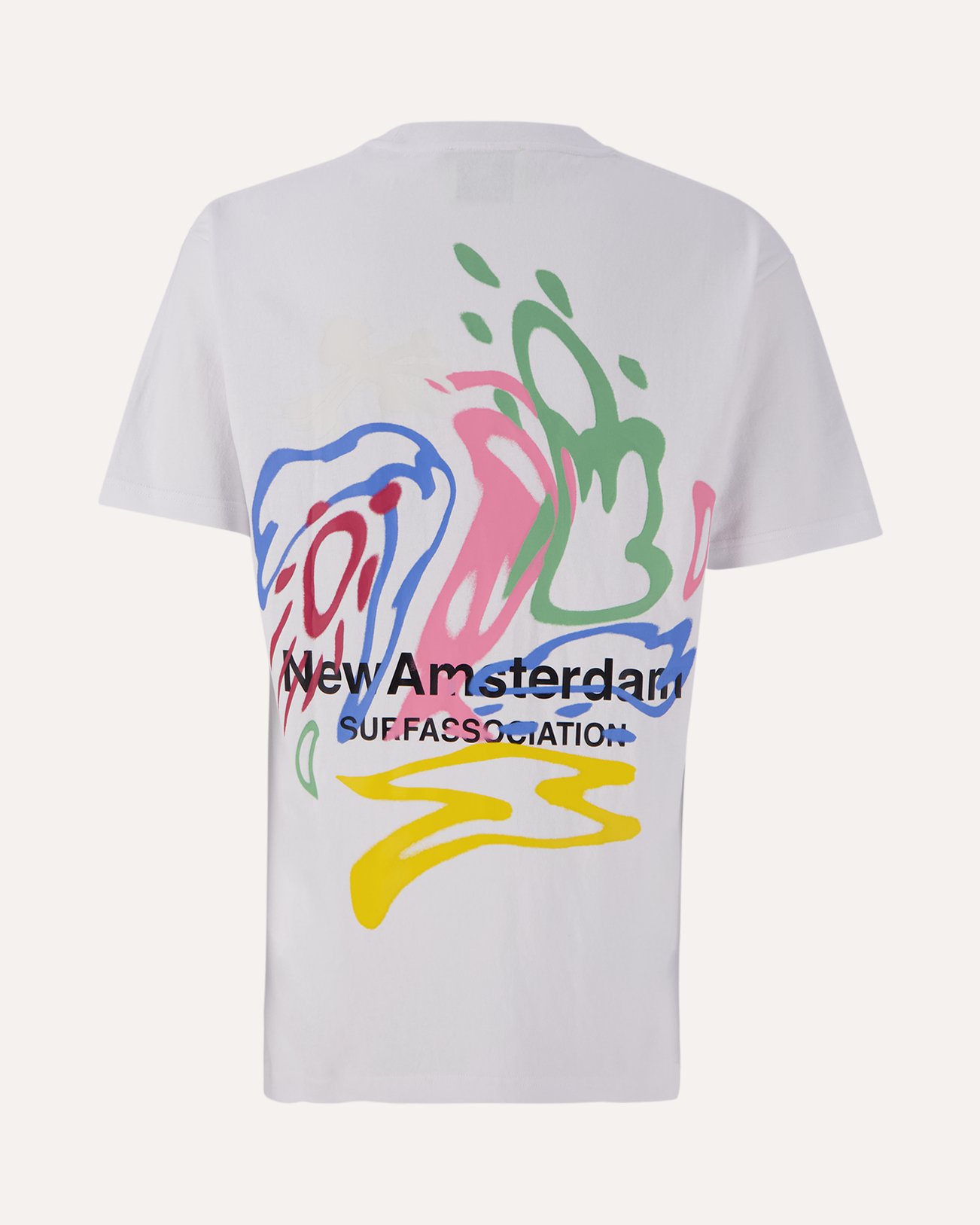 New Amsterdam Surf Association Weather Icons Tee White WIT 1
