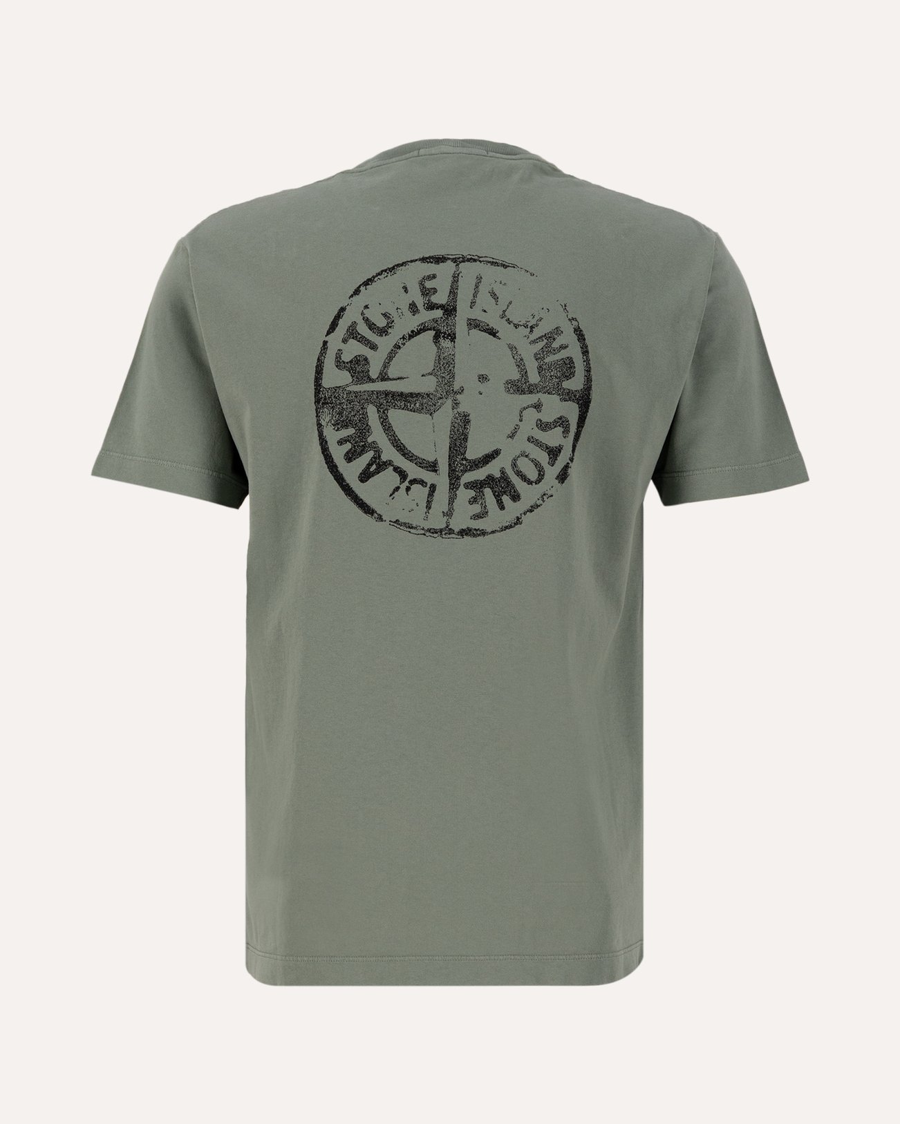 Stone Island 2NS82 Cotton Jersey Backprint T-Shirt GROEN 1