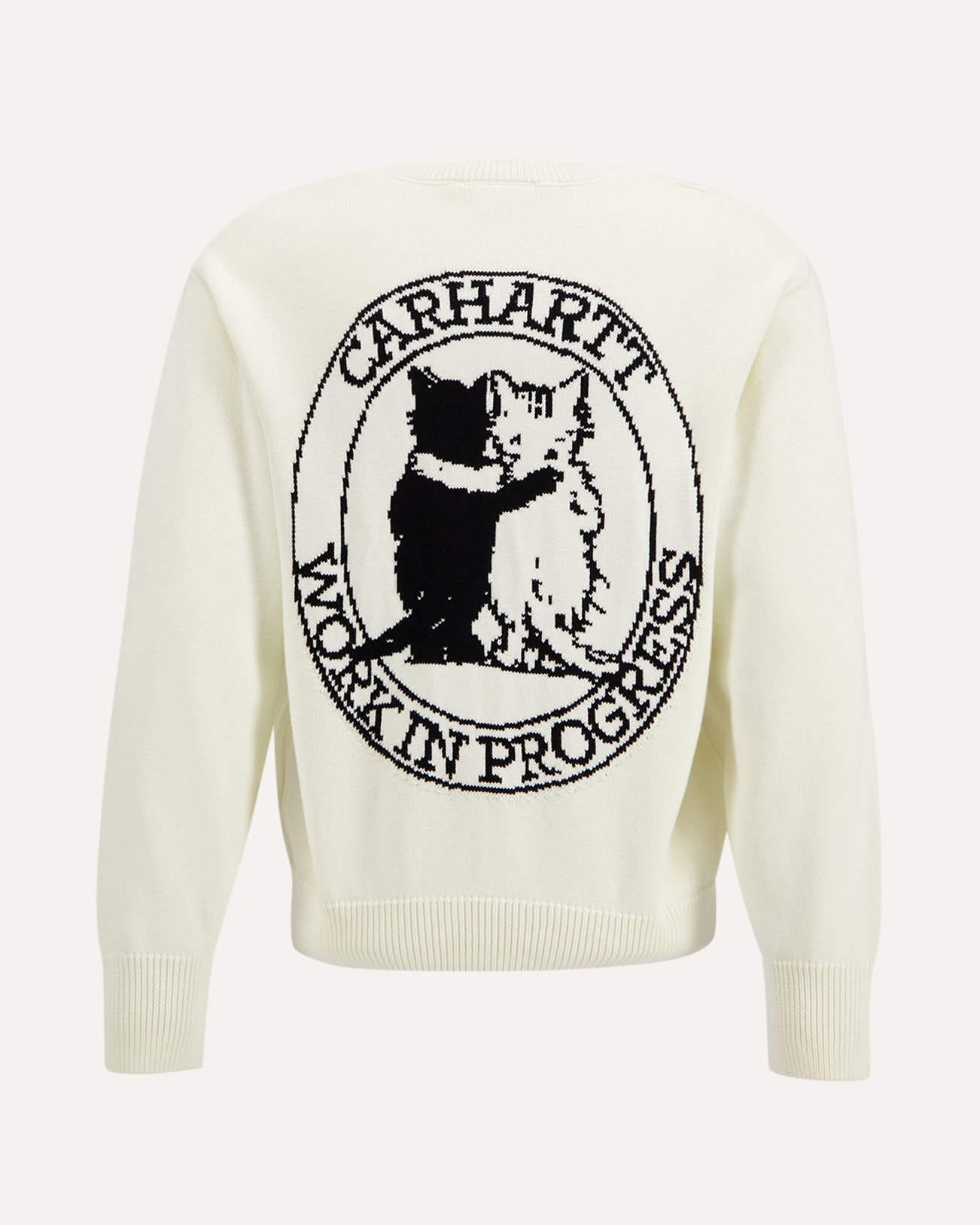 Carhartt W' Hugging Cats Sweater ZWART 1
