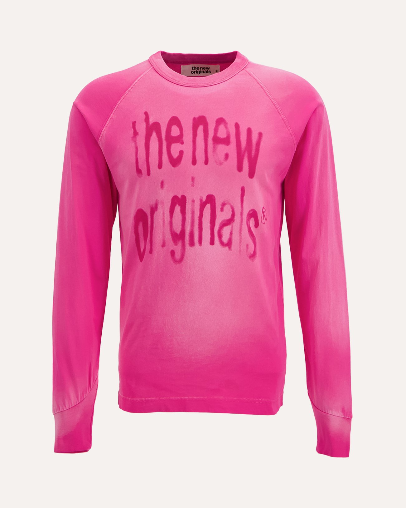 The New Originals Airbrushed Big Logo Raglan Longsleeve PAARS 1