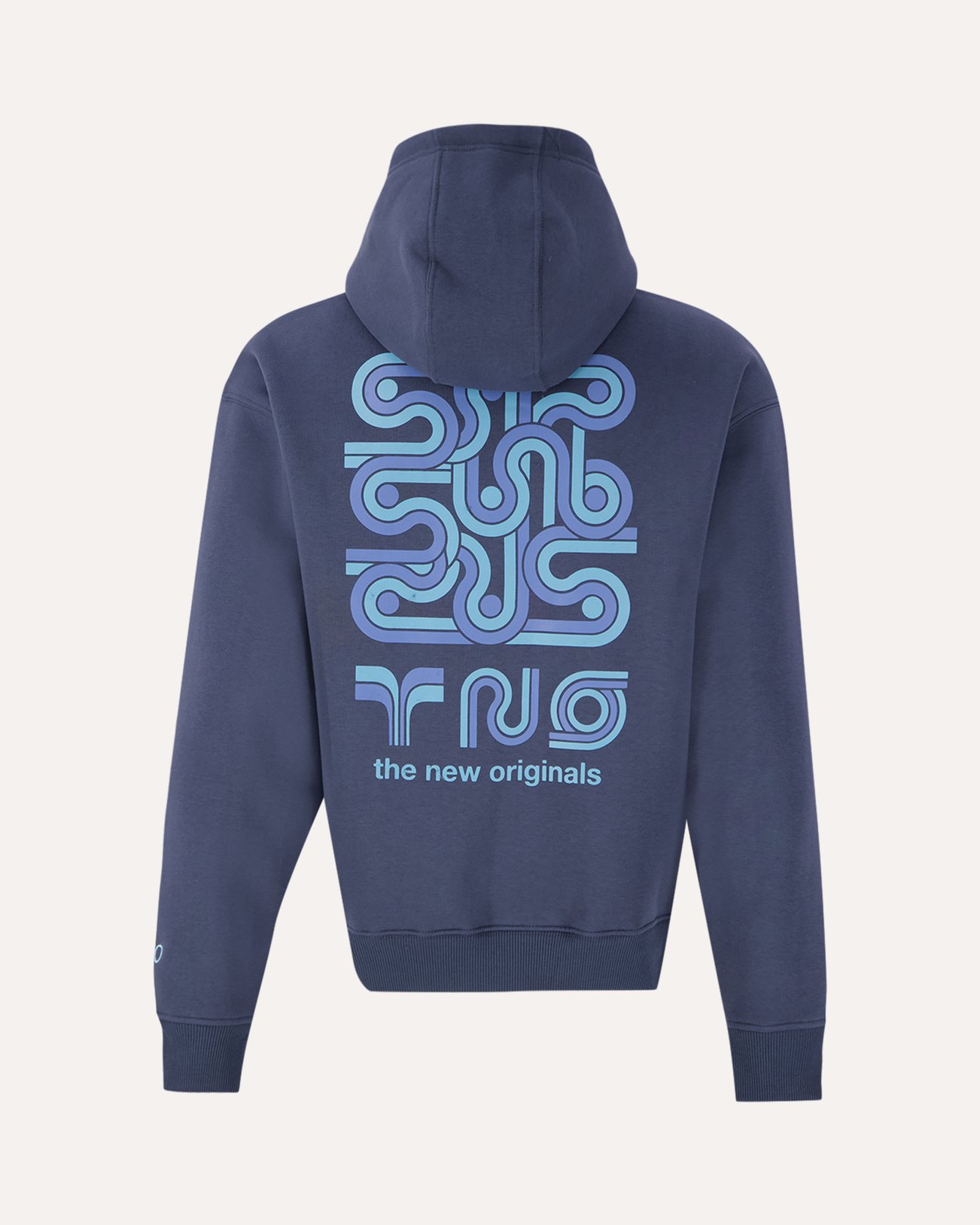 The New Originals Supergraphic Hoodie BLAUW 1