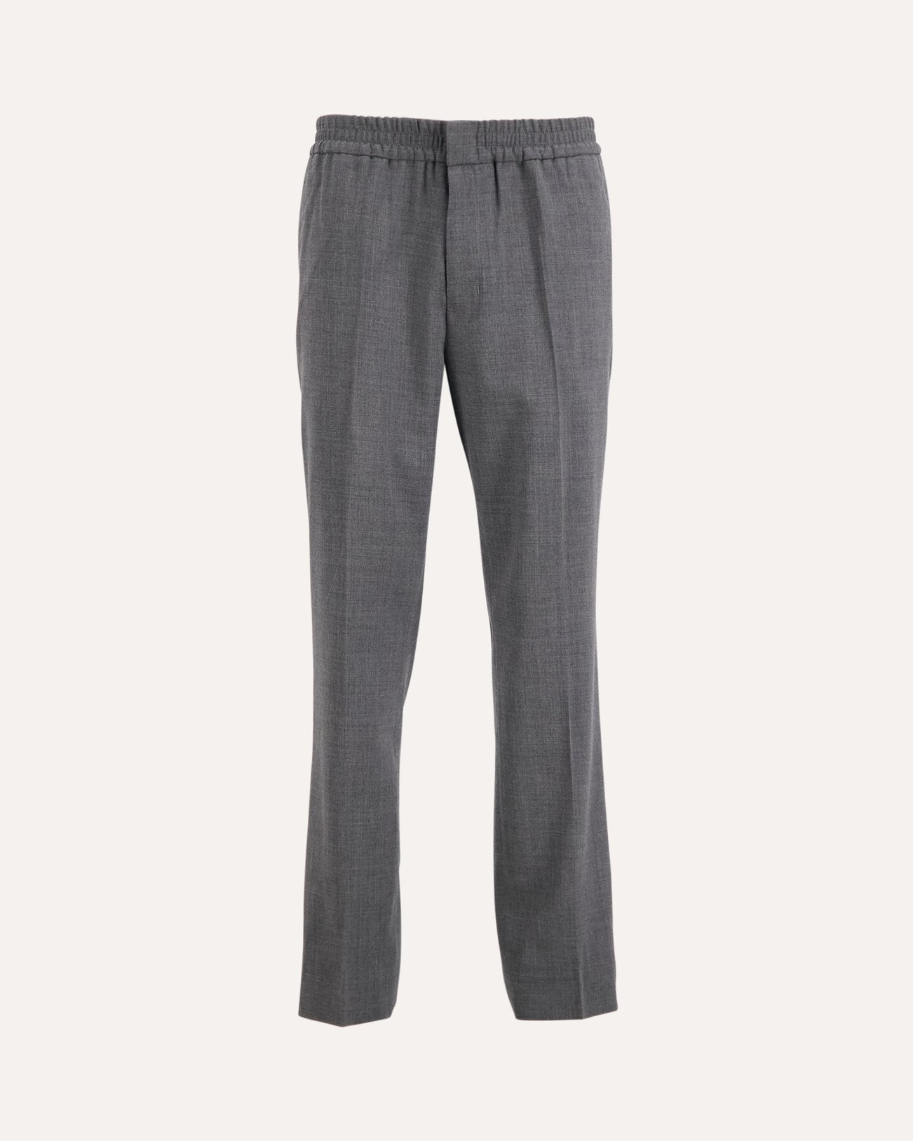 AMI Paris Elasticated Waist Trousers ANTHRACIET 1
