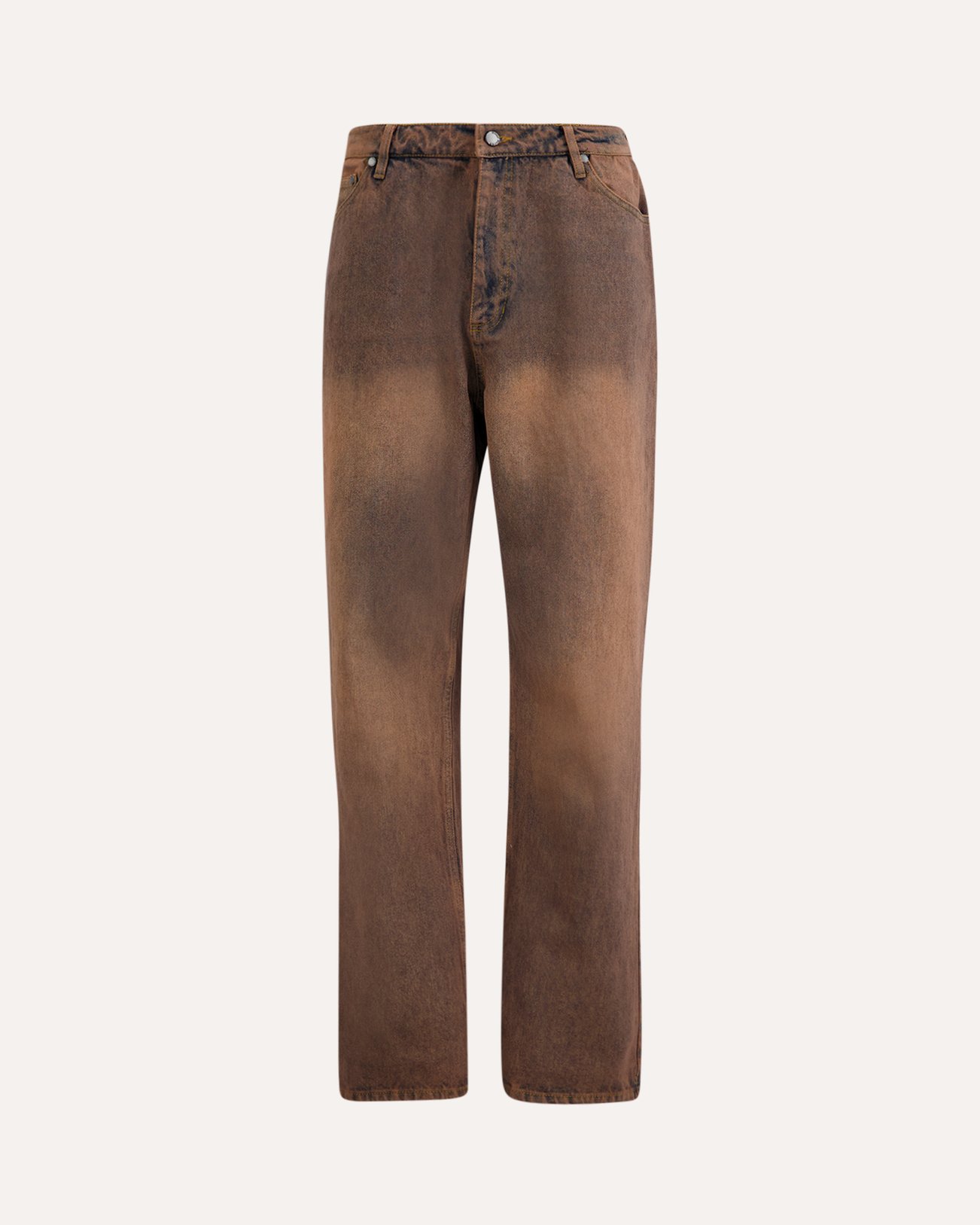 Daily Paper Washed Shield Amba Jeans BLAUW 1