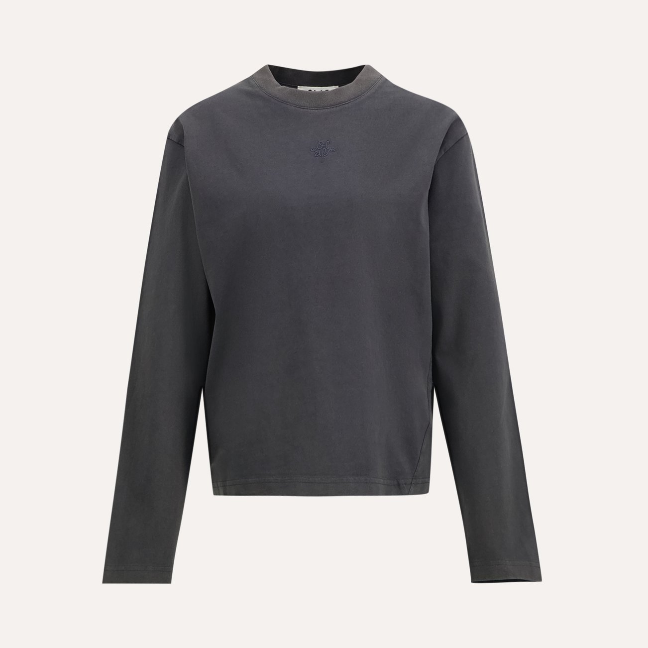 OLAF Monogram Washed Tee ANTHRACIET 1