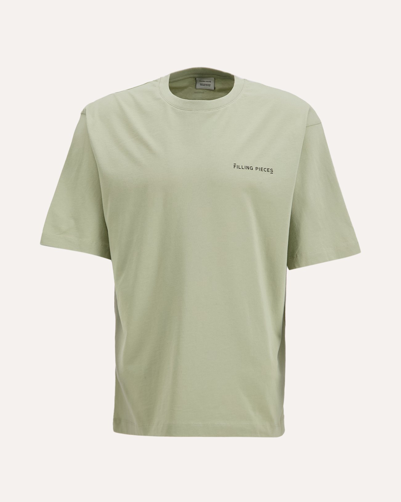 Filling Pieces T-Shirt Boxy LICHTGROEN 1