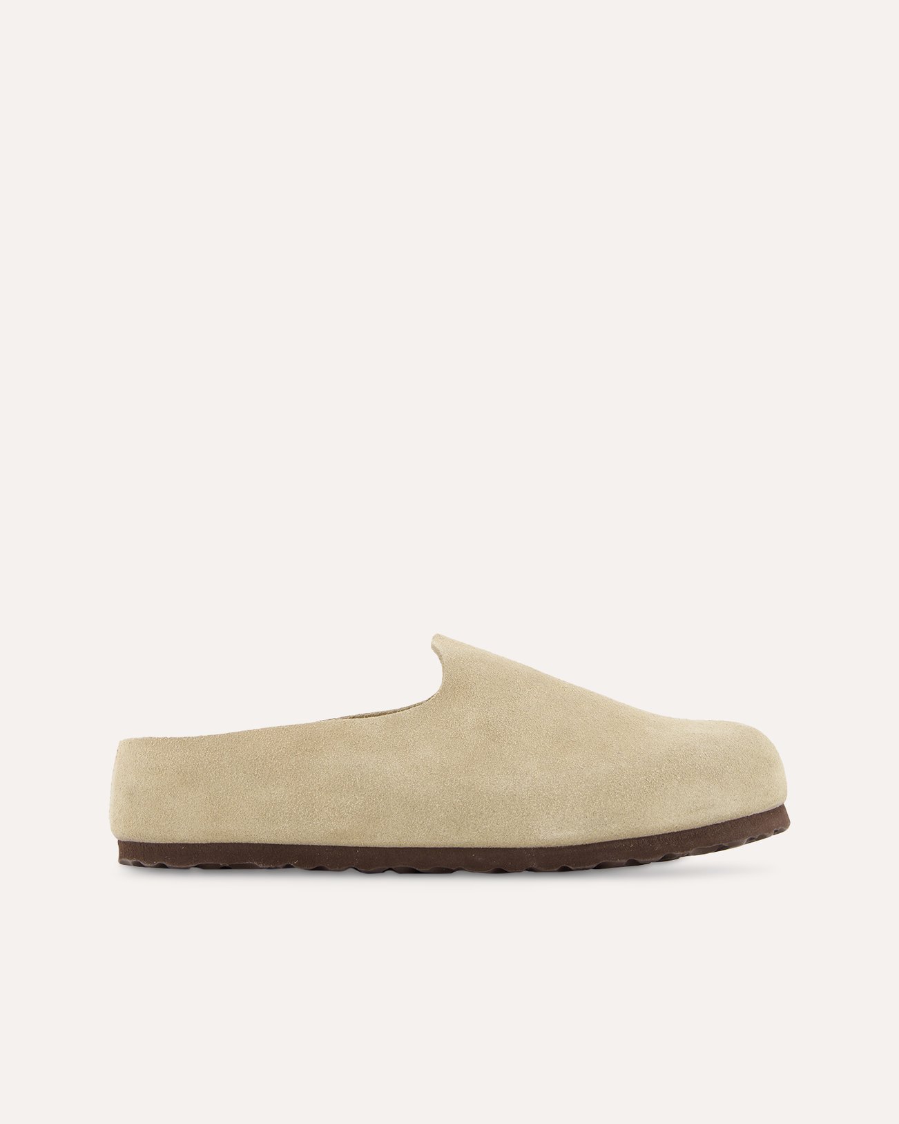 Birkenstock Amsterdam Wrapped Suede Leather BRUIN 1
